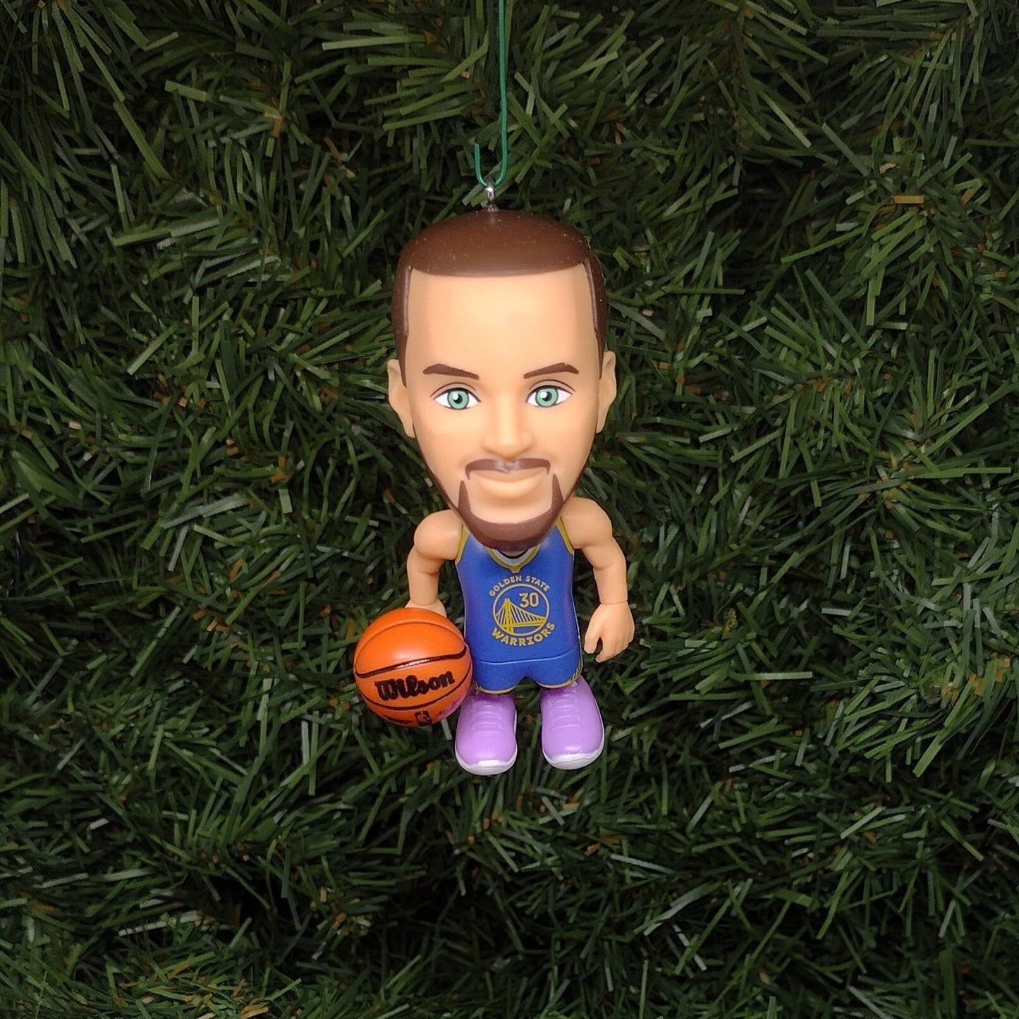 Steph Curry GOLDEN STATE WARRIORS Ornament Christmas Tree Decoration nba basketball 3 inch