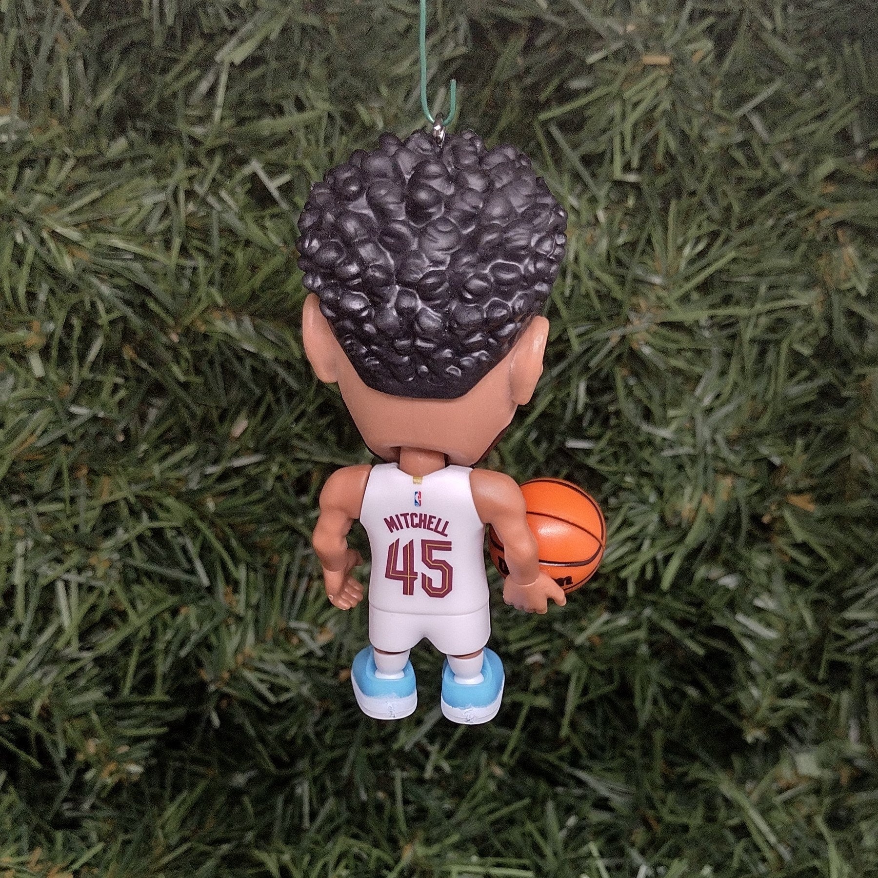 Donovan Mitchell CLEVELAND CAVS Ornament Christmas Tree Decoration Cavaliers NBA basketball 3 inch