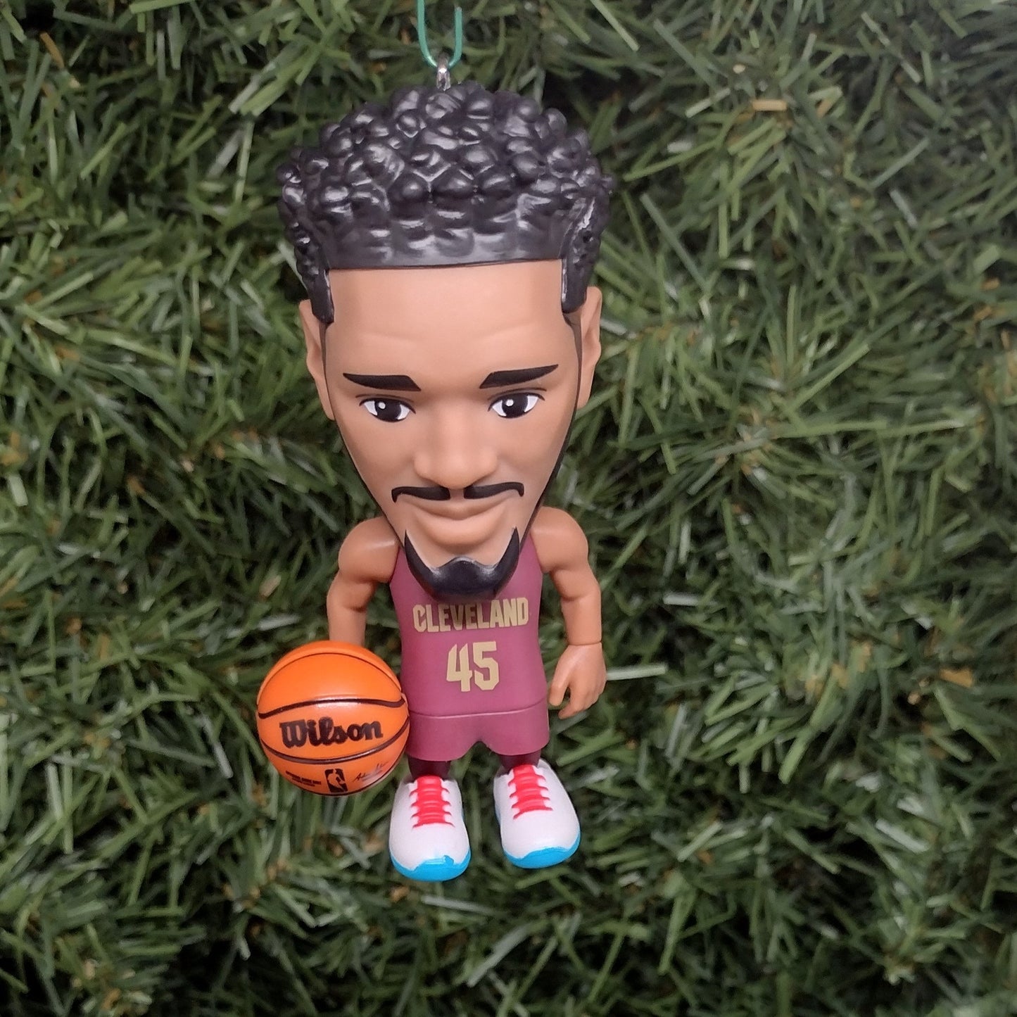 Donovan Mitchell CLEVELAND CAVS Ornament Christmas Tree Decoration Cavaliers NBA basketball 3 inch