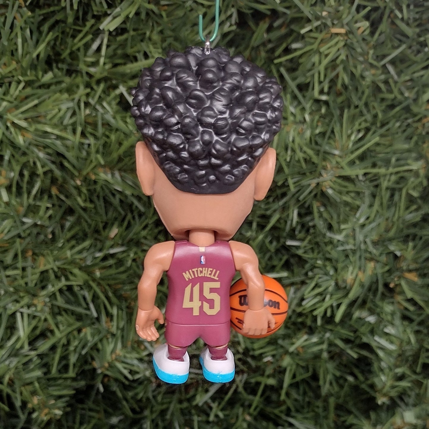 Donovan Mitchell CLEVELAND CAVS Ornament Christmas Tree Decoration Cavaliers NBA basketball 3 inch