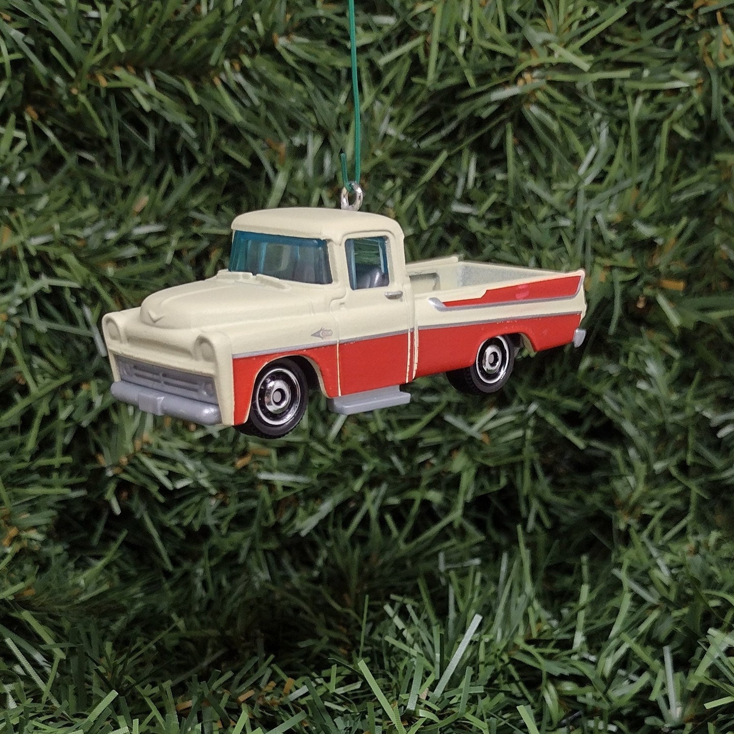 1957 DODGE SWEPTSIDE Ornament Christmas Gift Idea Unique Xmas Tree Decoration 1958 D100 Pickup Truck