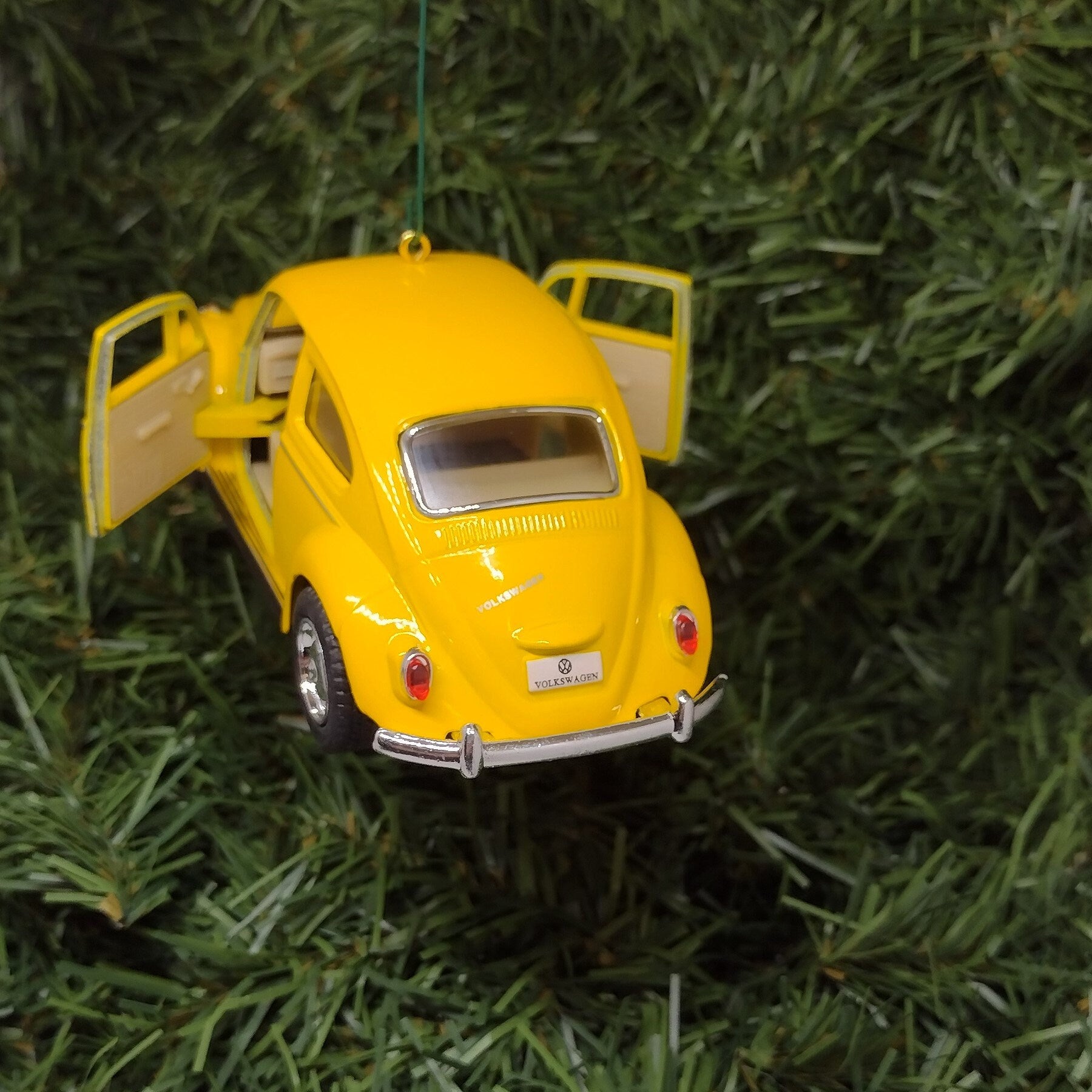 VW Beetle 1967 Ornament Christmas tree decoration Unique gift idea Volkswagen fun Xmas present 5 inch