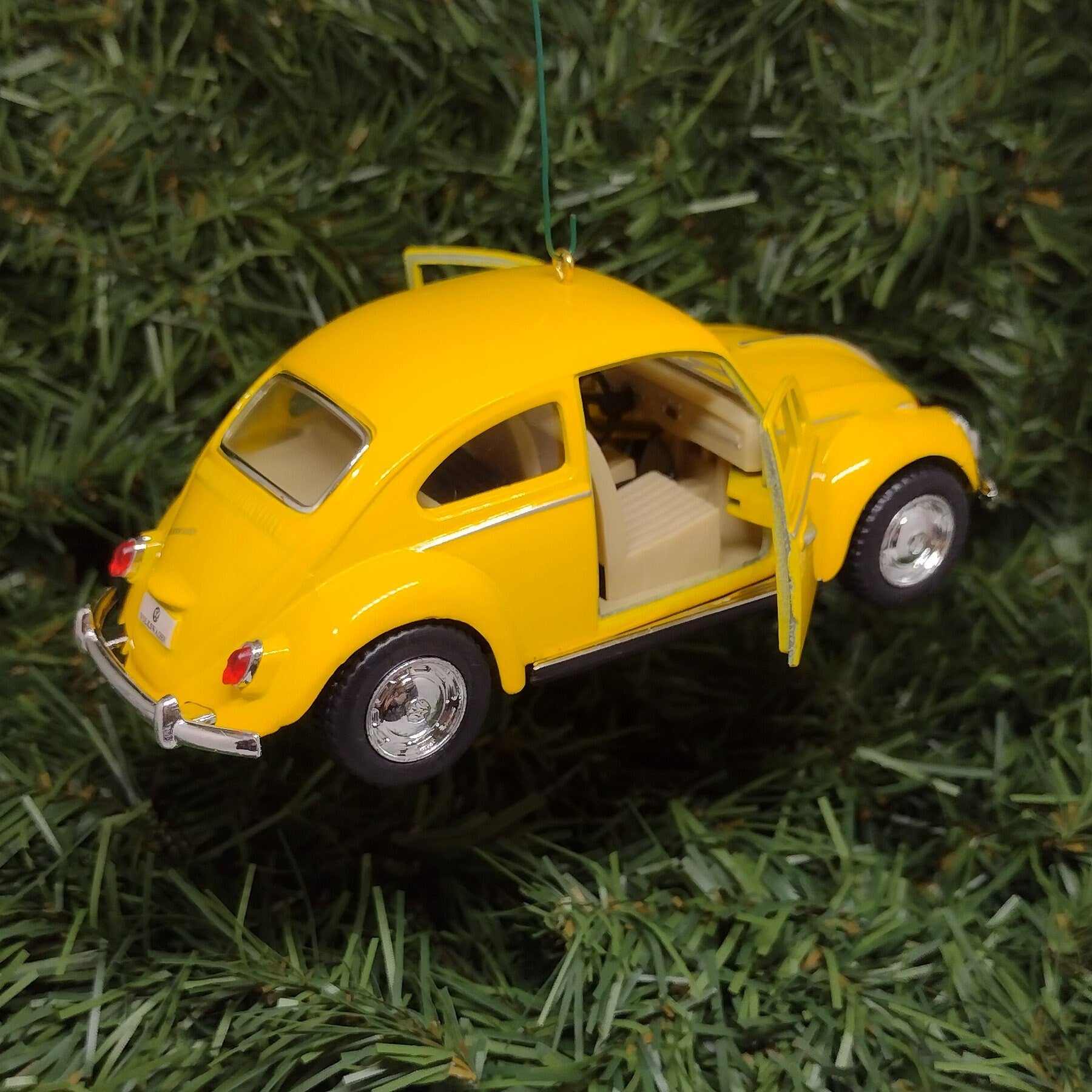 VW Beetle 1967 Ornament Christmas tree decoration Unique gift idea Volkswagen fun Xmas present 5 inch