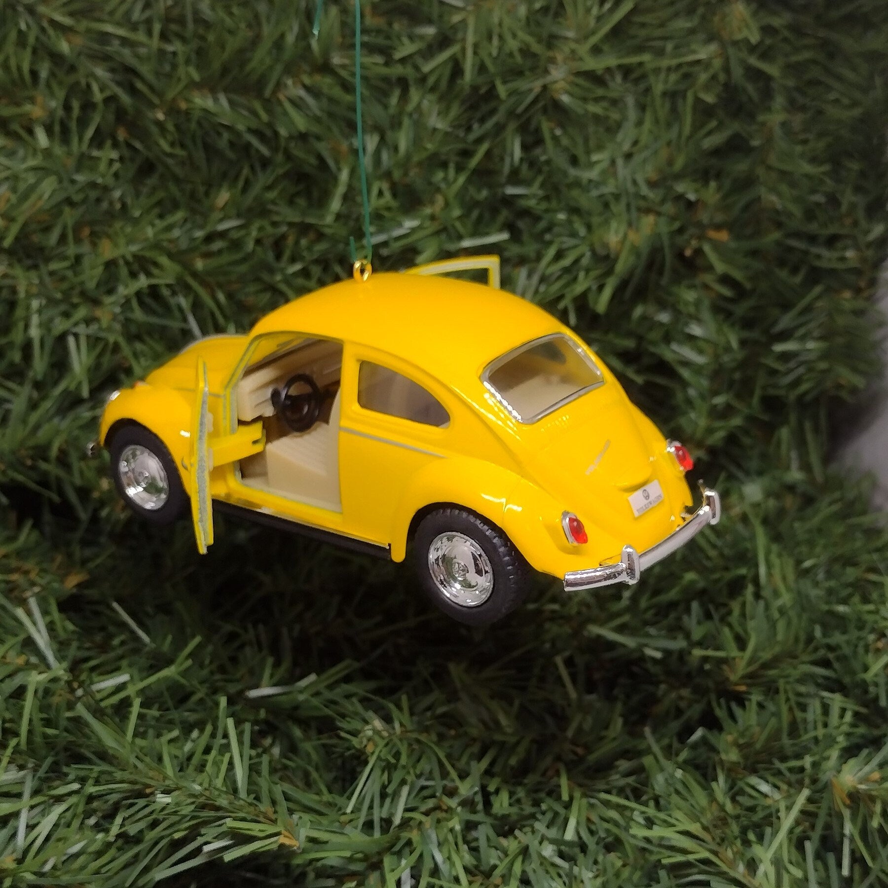 VW Beetle 1967 Ornament Christmas tree decoration Unique gift idea Volkswagen fun Xmas present 5 inch