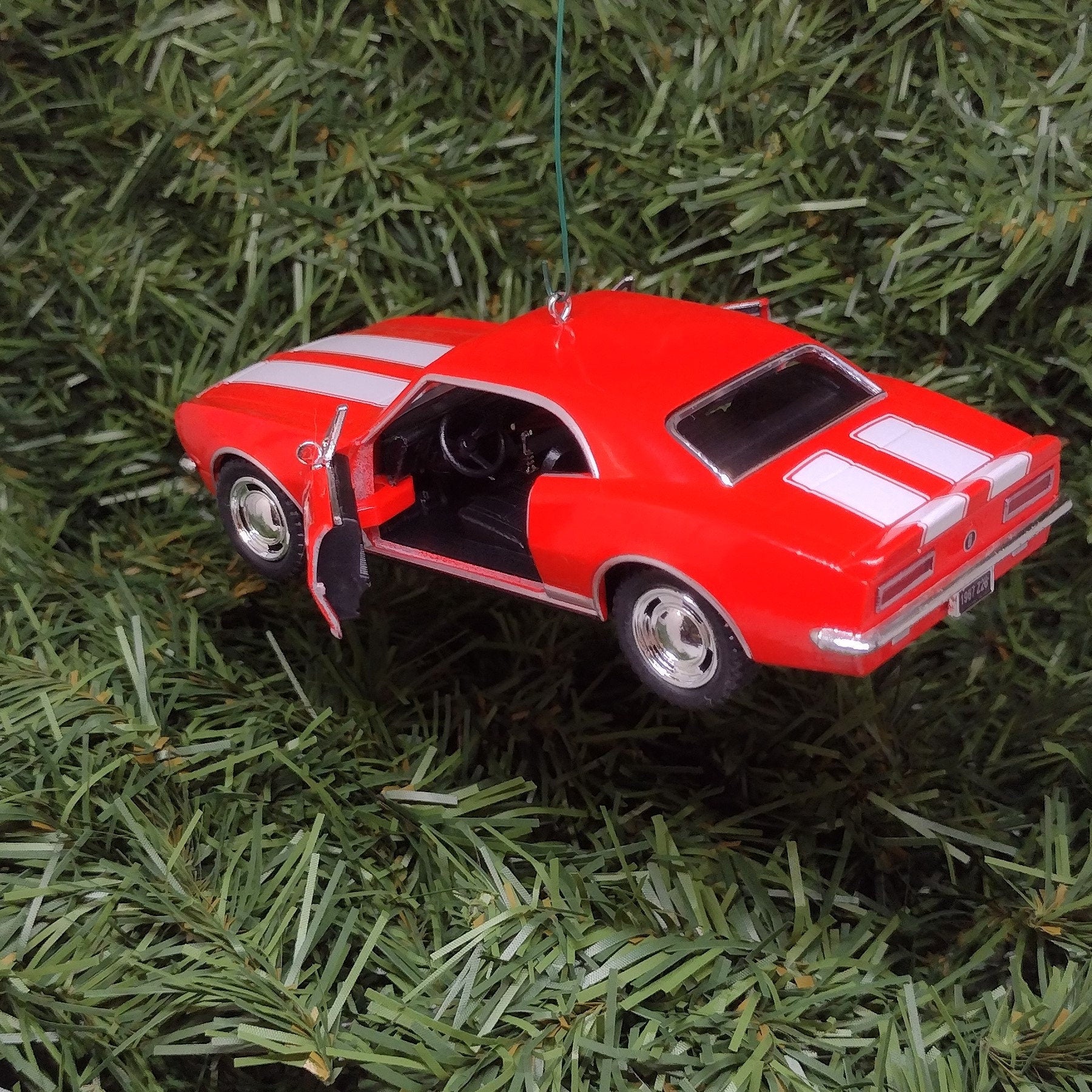 1967 Chevy Camaro Ornament Christmas Tree Decoration Fun Automotive Unique Xmas Gift Idea 5 inches long Chevrolet 1968 1969