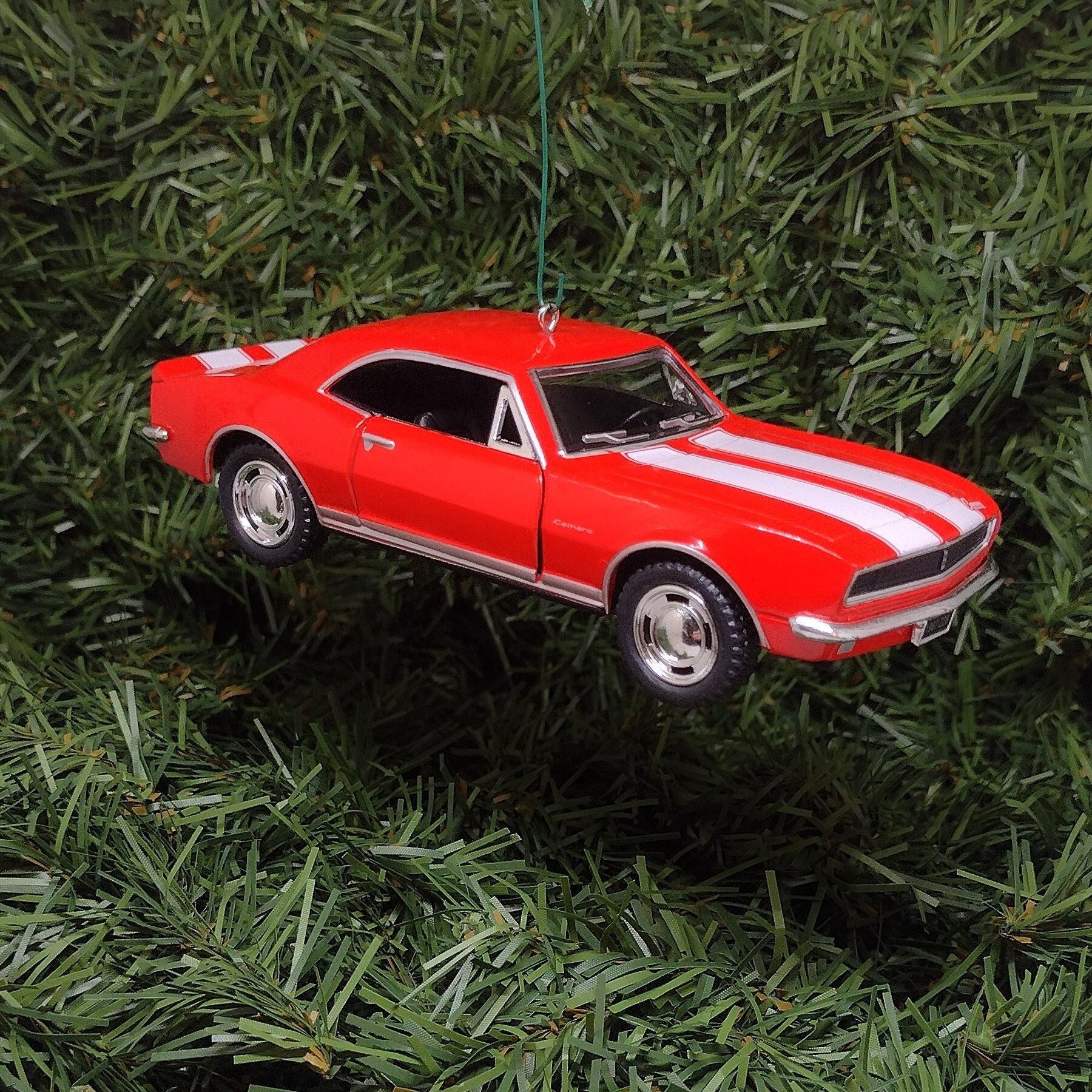 1967 Chevy Camaro Ornament Christmas Tree Decoration Fun Automotive Unique Xmas Gift Idea 5 inches long Chevrolet 1968 1969