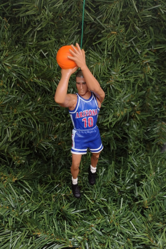 ARIZONA WILDCATS Ornament Mike Bibby Christmas gift idea ncaa basketball figure unique Xmas tree decoration