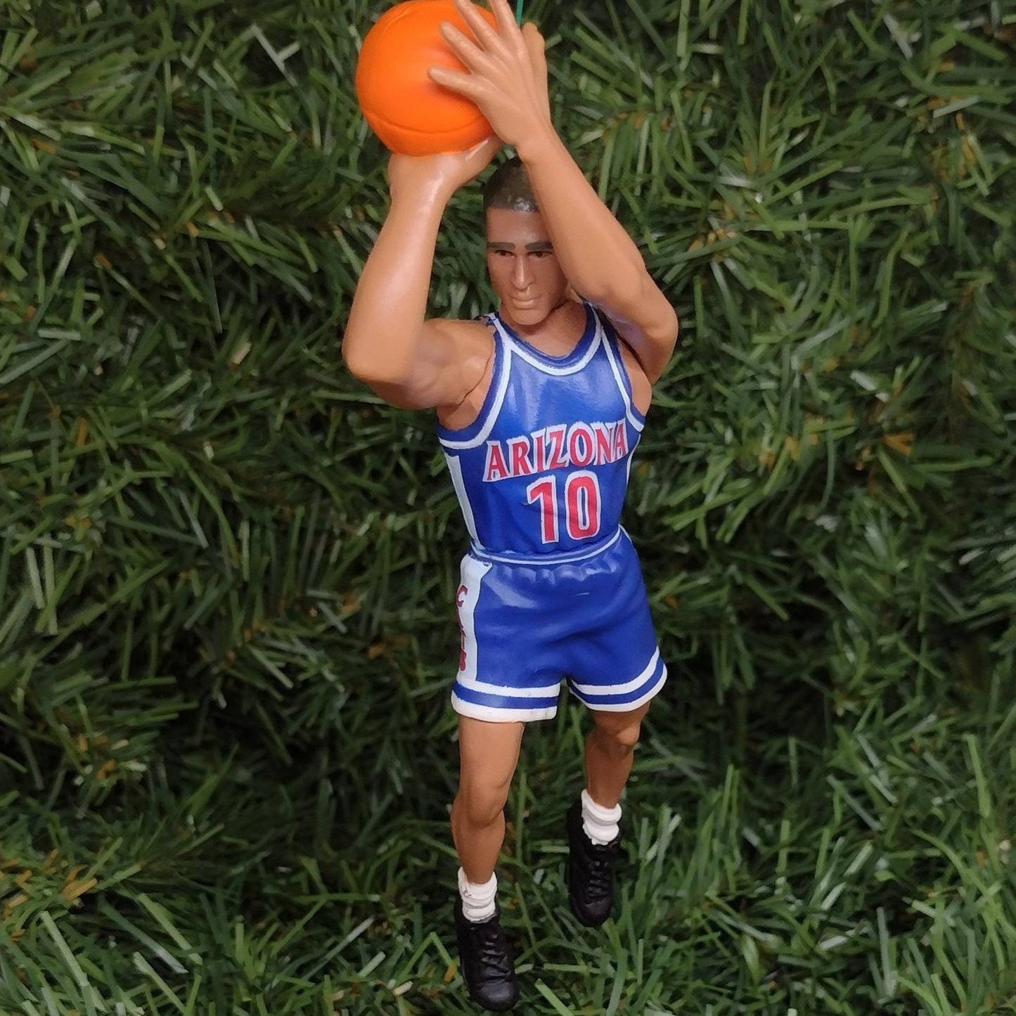 ARIZONA WILDCATS Ornament Mike Bibby Christmas gift idea ncaa basketball figure unique Xmas tree decoration