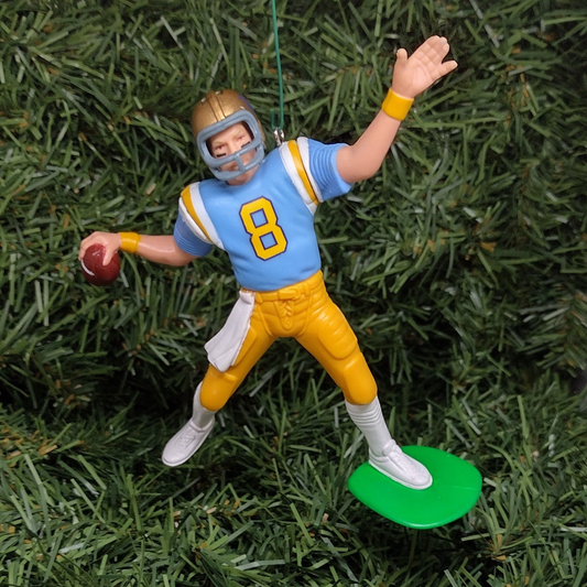 Troy Aikman UCLA BRUINS Christmas Ornament Gift NCAA Football University of California Los Angeles