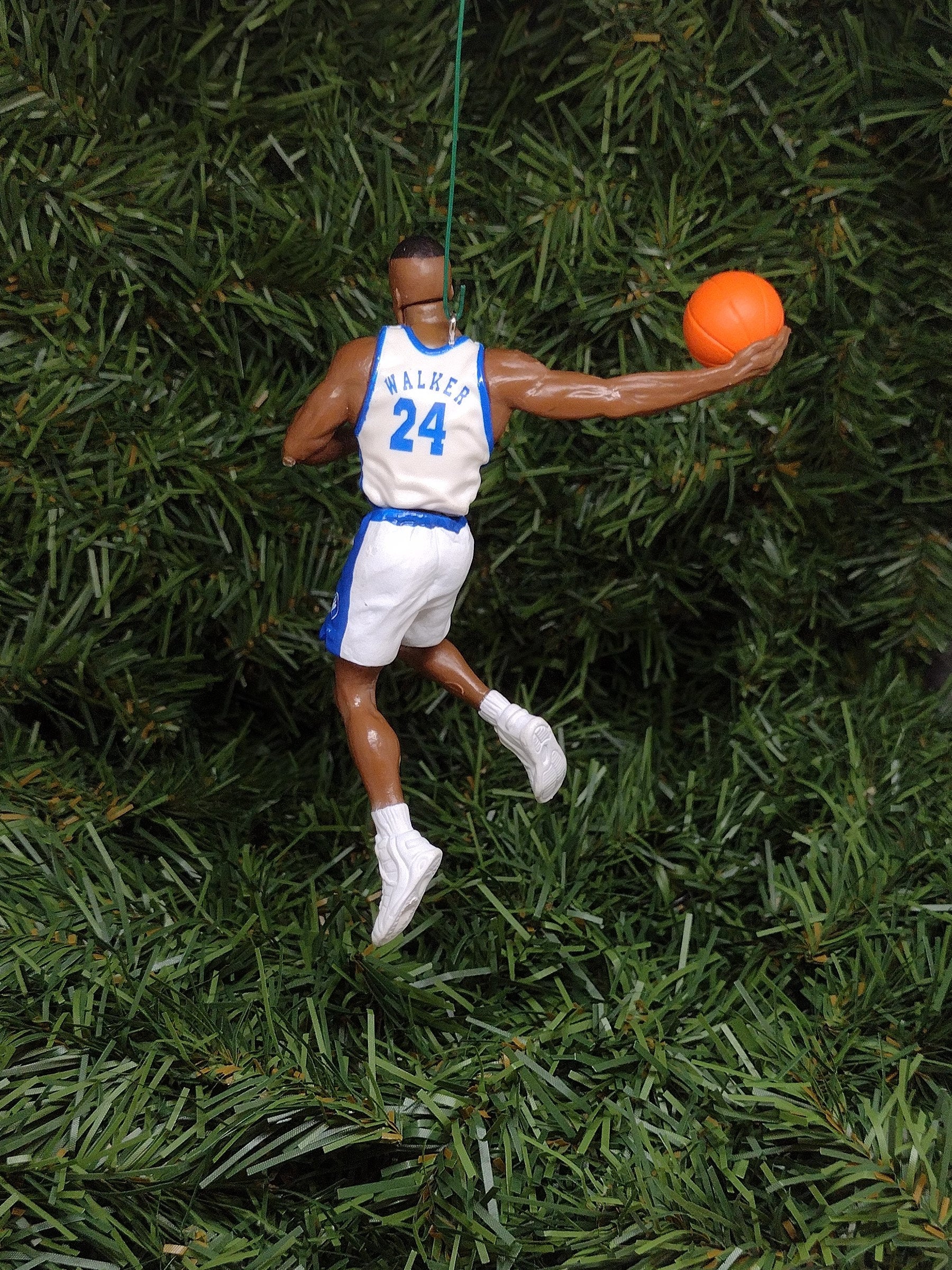 KENTUCKY WILDCATS Ornament Antoine Walker Christmas gift idea NCAA basketball figure unique Xmas tree decoration