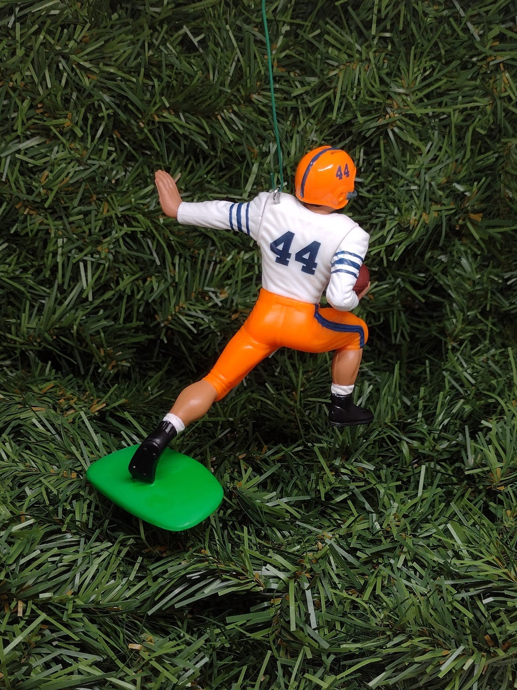 Ernie Davis SYRACUSE ORANGEMEN ornament Christmas tree decoration ncaa football figure unique Xmas gift idea Heisman winner Cuse Orange