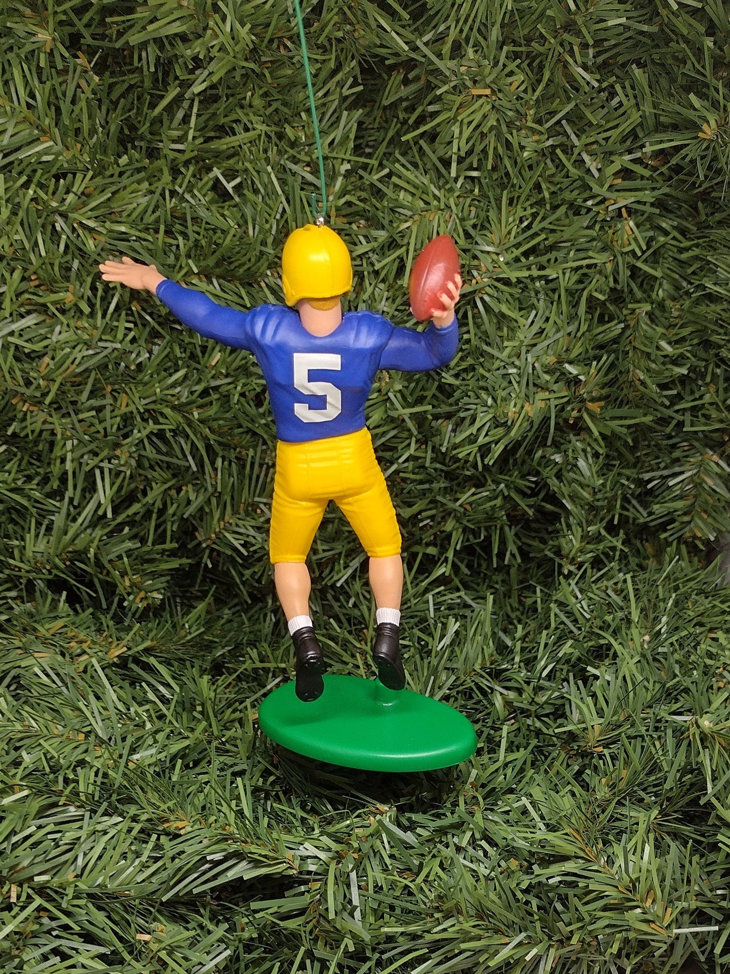 Paul Hornung NOTRE DAME Ornament Christmas tree decoration ncaa football unique gift idea Heisman winner Fighting Irish Golden Domers