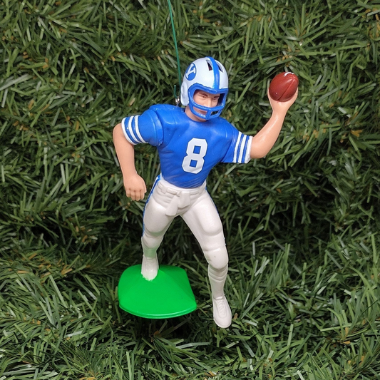 Steve Young BYU COUGARS Ornament Christmas Gift NCAA Football Figure Brigham Young