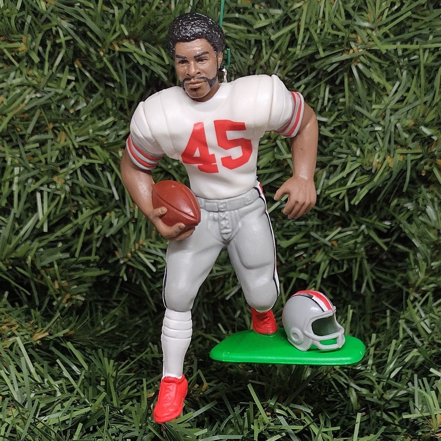 Archie Griffin OHIO STATE BUCKEYES Christmas ornament xmas ncaa football figure unique gift idea Heisman winner