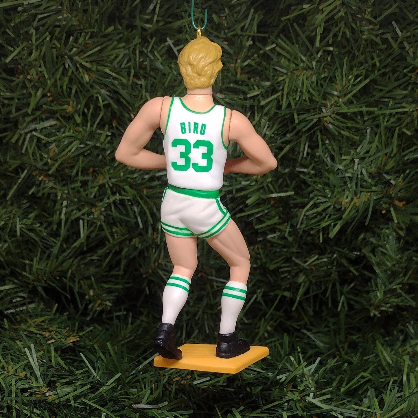 Larry Bird BOSTON CELTICS Ornament Christmas tree decoration NBA basketball figure unique Xmas gift idea