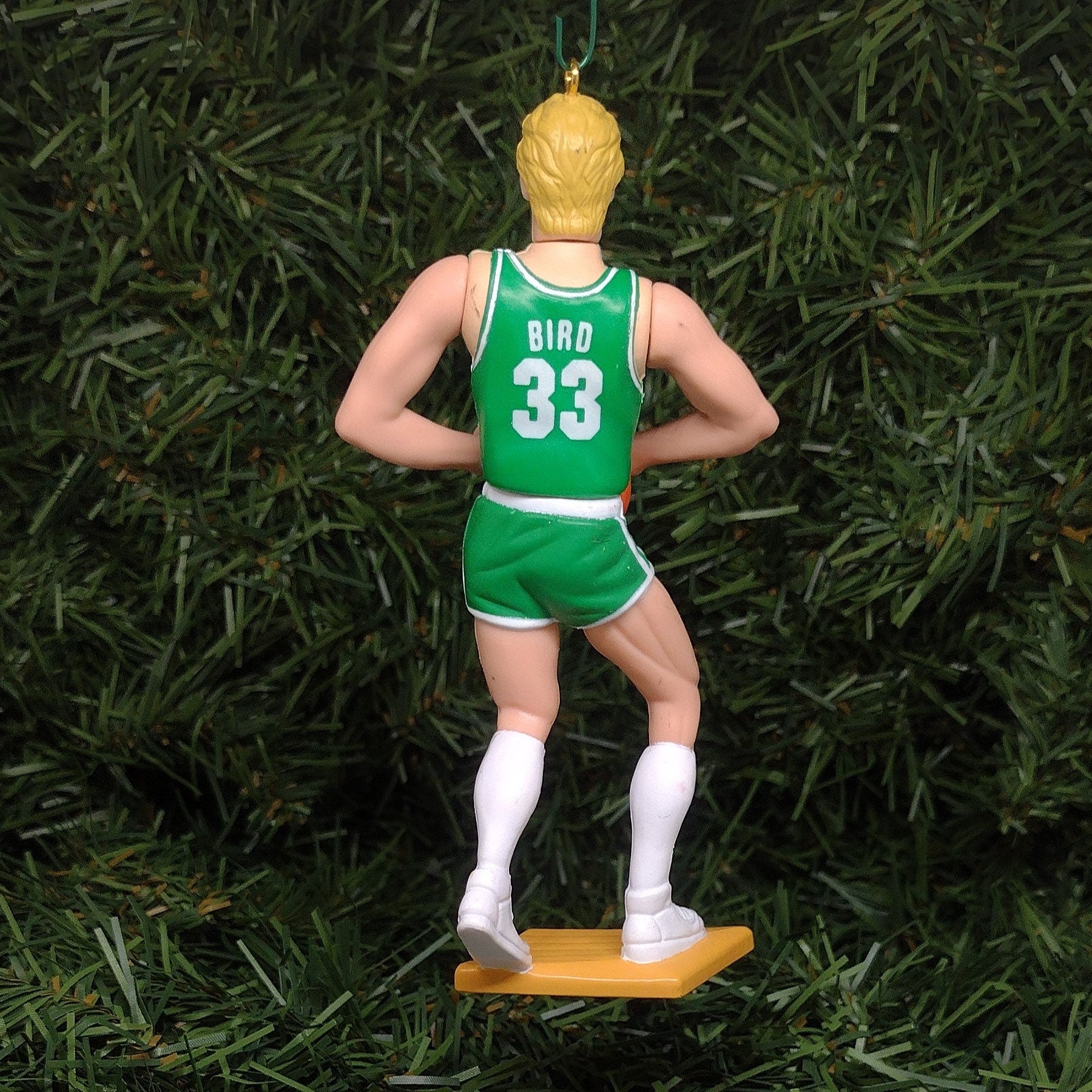 Larry Bird BOSTON CELTICS Ornament Christmas tree decoration NBA basketball figure unique Xmas gift idea