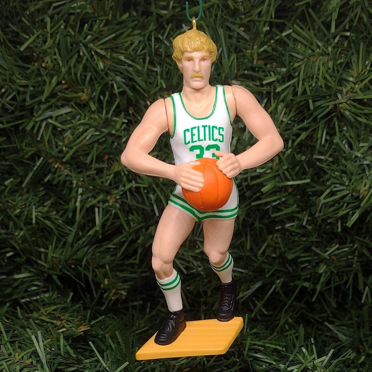 Larry Bird BOSTON CELTICS Ornament Christmas Gift NBA Basketball Figure