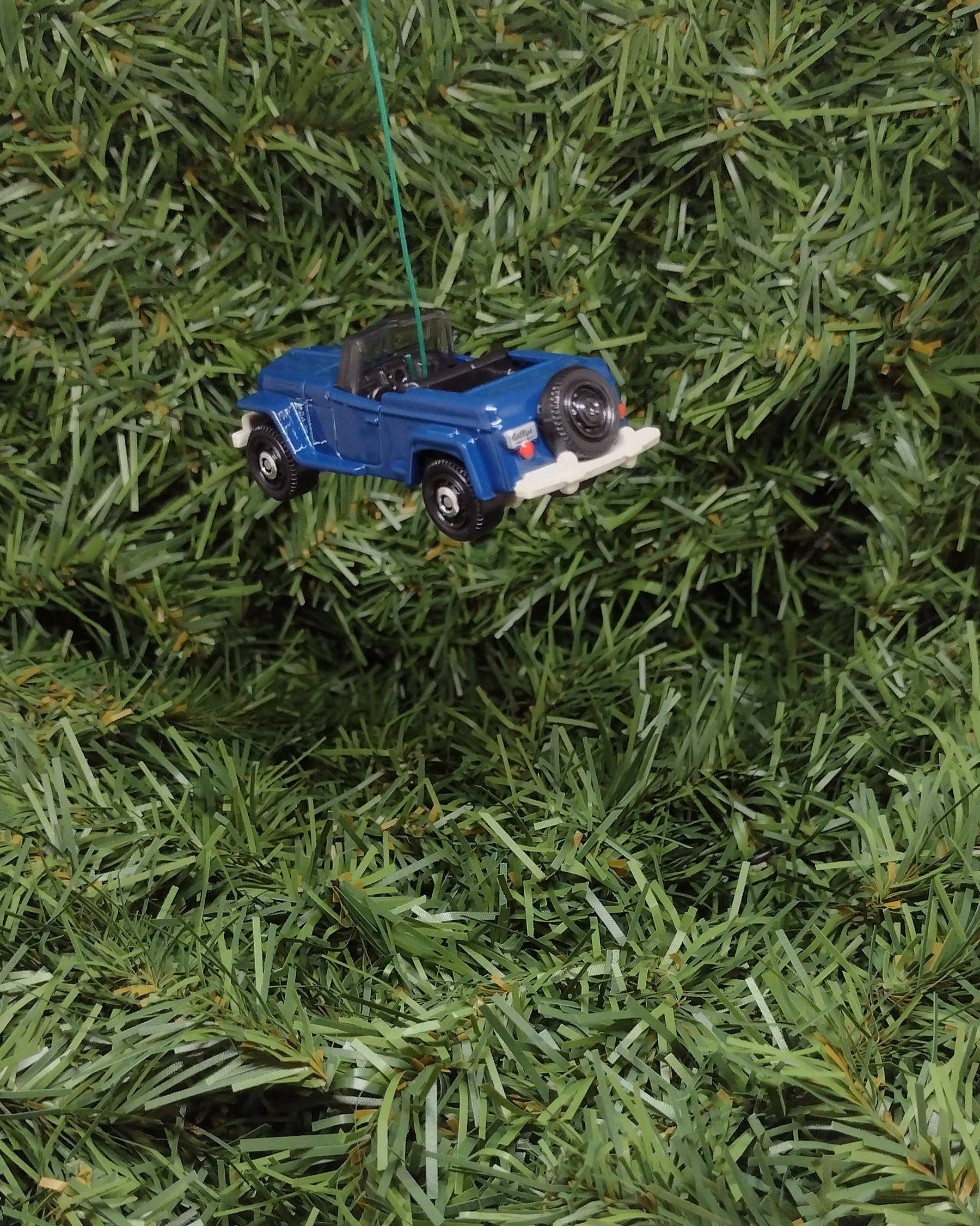 WILLYS JEEPSTER Ornament Christmas gift idea unique Xmas tree decoration 1948