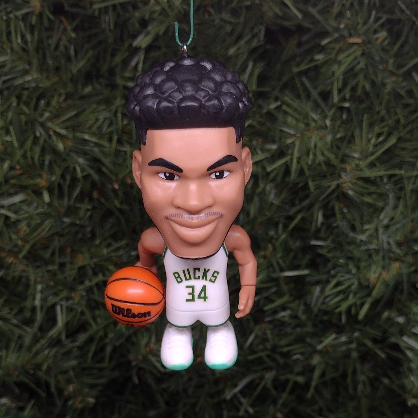 Giannis MILWAUKEE BUCKS Ornament Christmas Tree Decoration NBA basketball Antetokounmpo 3 inch