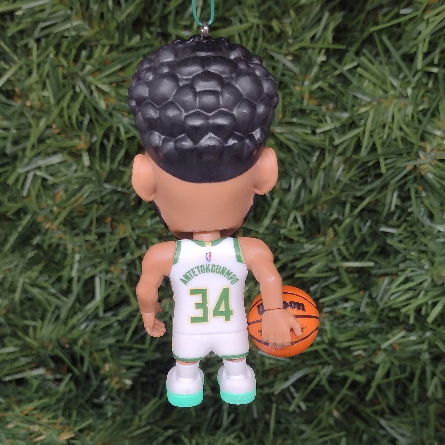 Giannis MILWAUKEE BUCKS Ornament Christmas Tree Decoration NBA basketball Antetokounmpo 3 inch