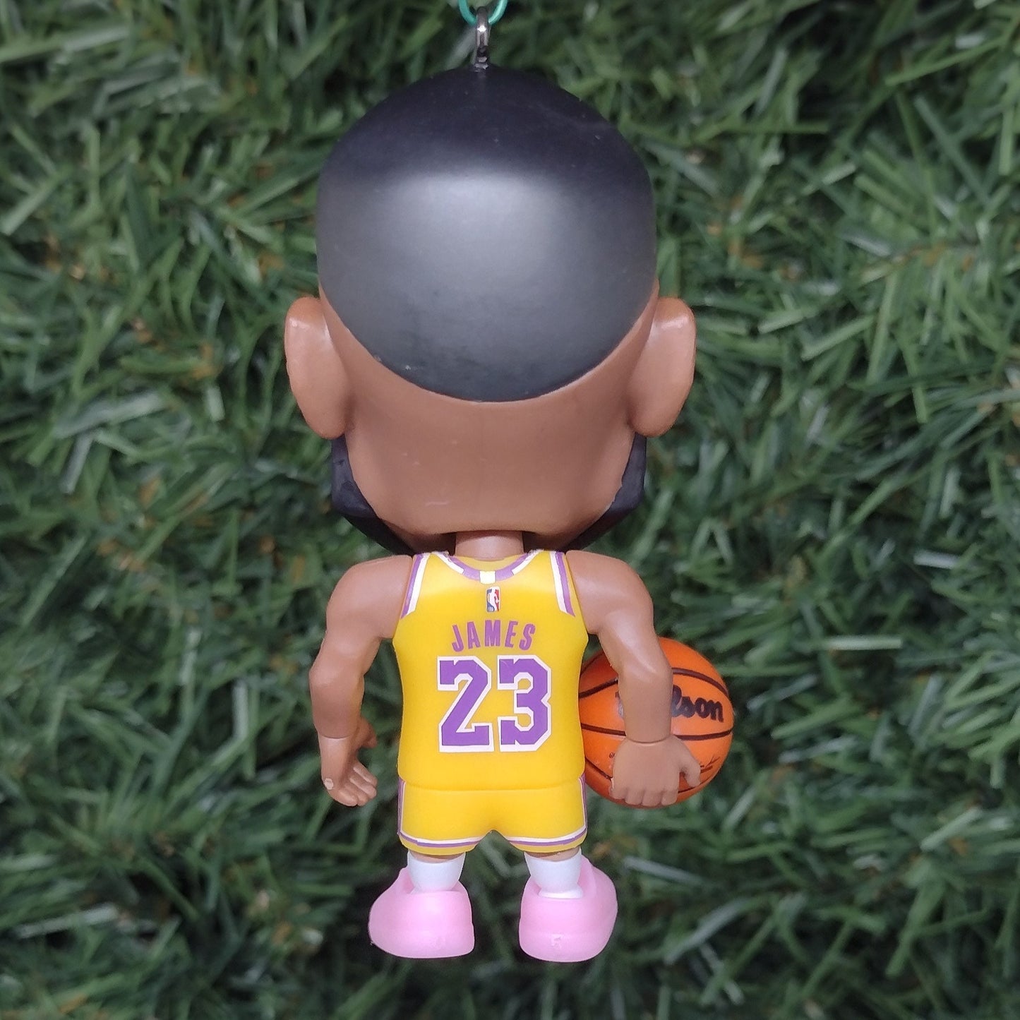 Lebron James LOS ANGELES LAKERS Ornament Christmas Tree Decoration unique gift idea nba basketball figure 3 inch