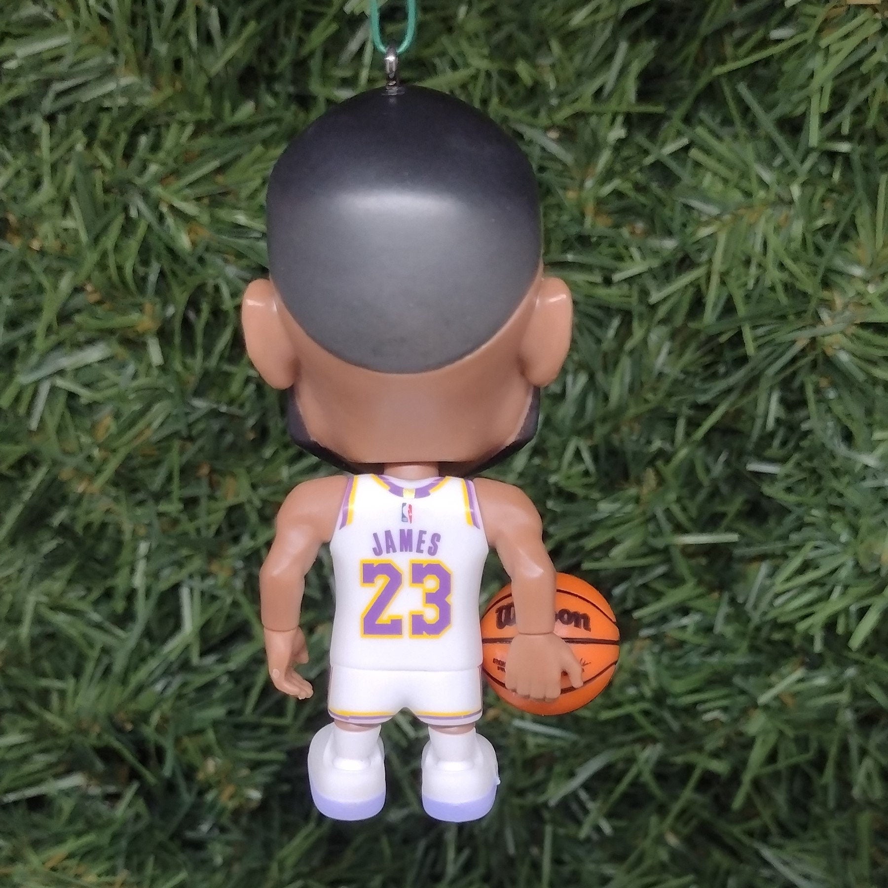 Lebron James LOS ANGELES LAKERS Ornament Christmas Tree Decoration unique gift idea nba basketball figure 3 inch