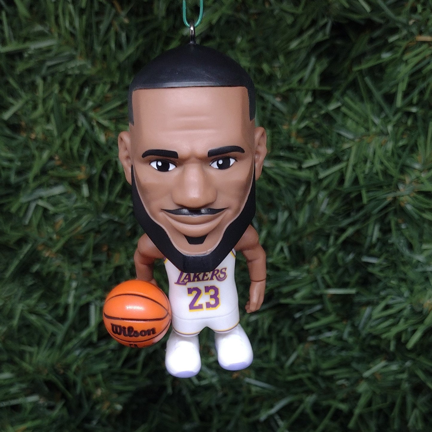 Lebron James LOS ANGELES LAKERS Ornament Christmas Tree Decoration unique gift idea nba basketball figure 3 inch