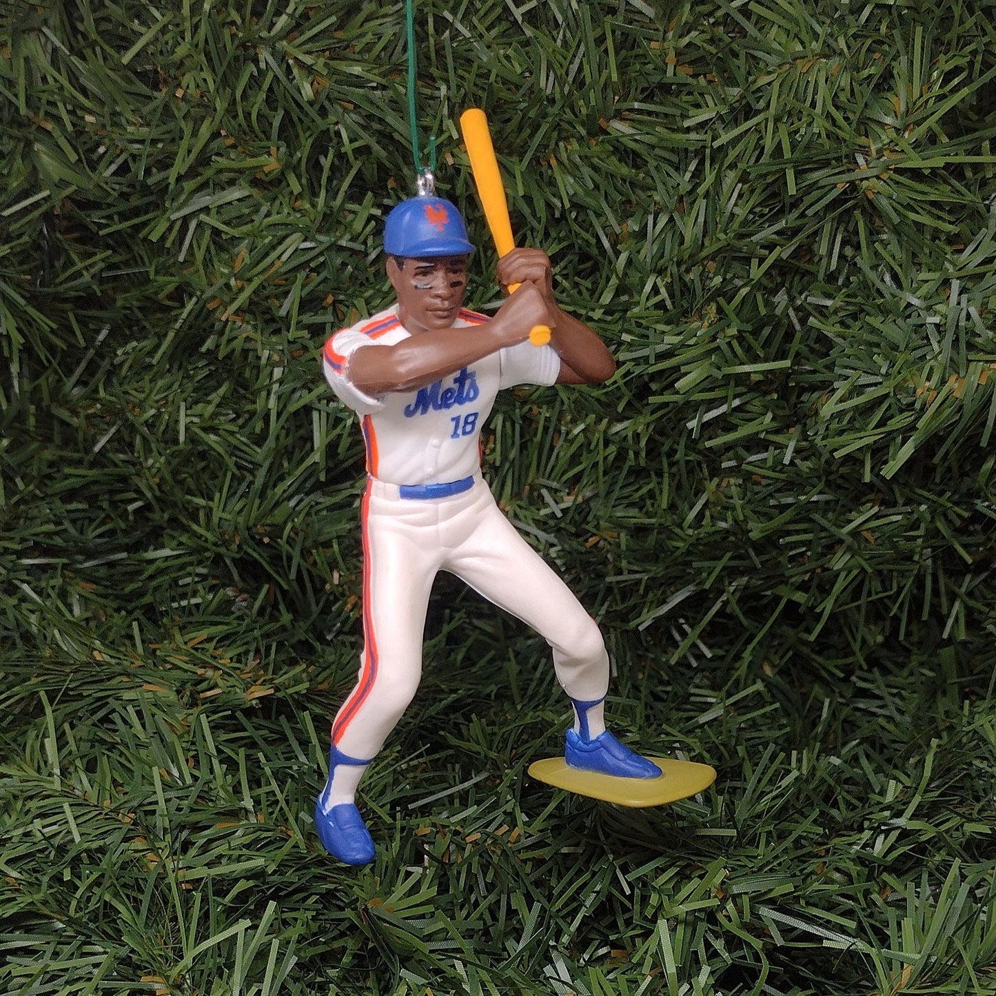 Darryl Strawberry NEW YORK METS Ornament Christmas tree decoration mlb baseball figure unique Xmas gift idea