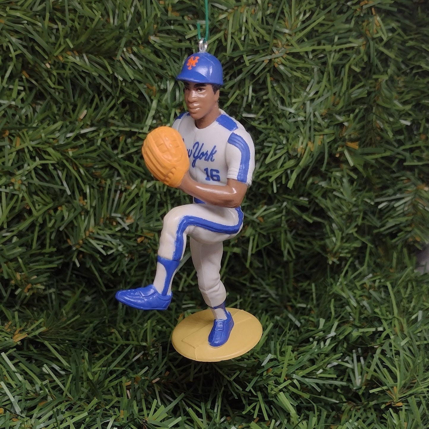 Dwight "Doc" Gooden NEW YORK METS Christmas tree ornament mlb baseball xmas figure unique gift idea