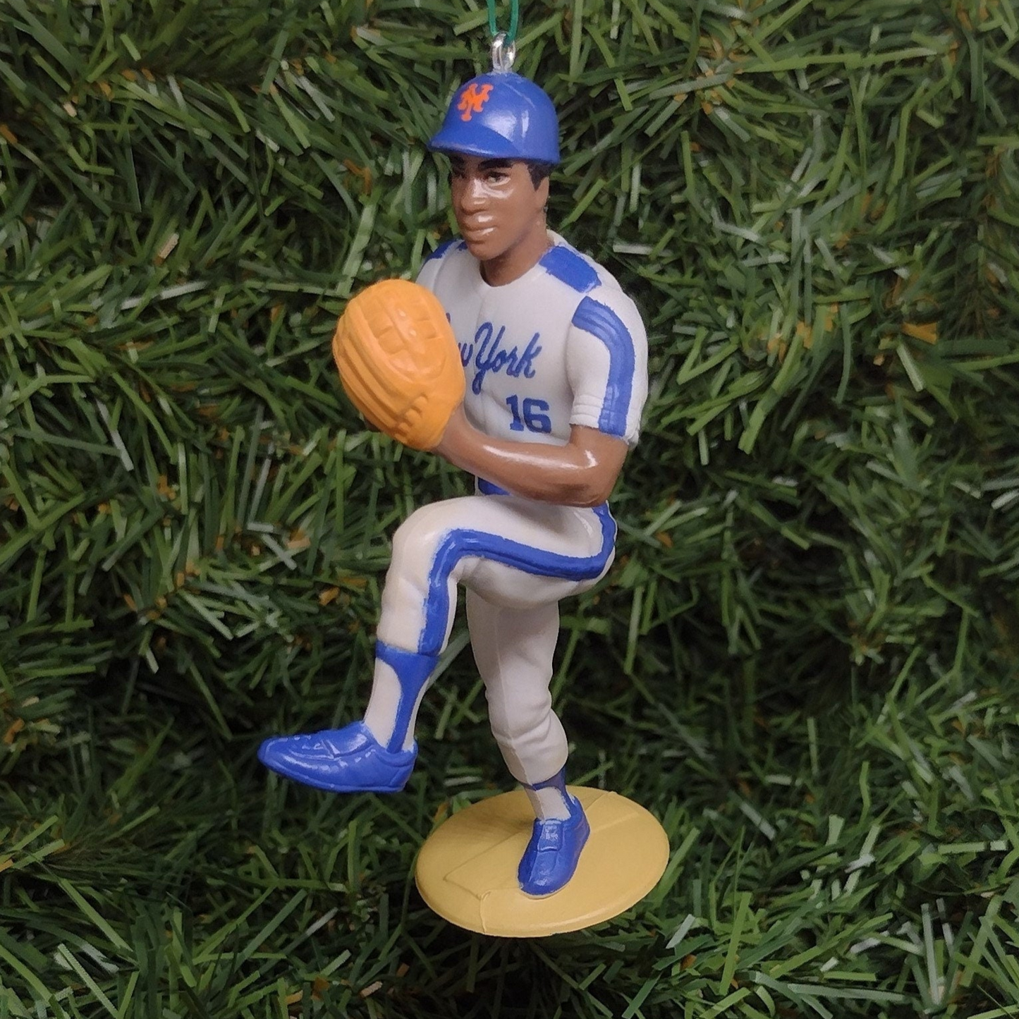 Dwight "Doc" Gooden NEW YORK METS Christmas tree ornament mlb baseball xmas figure unique gift idea