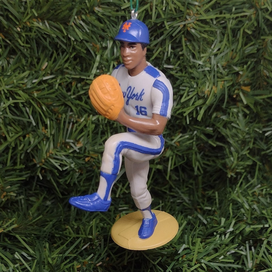 Dwight "Doc" Gooden NEW YORK METS Christmas Ornament MLB Baseball Figure Xmas Gift