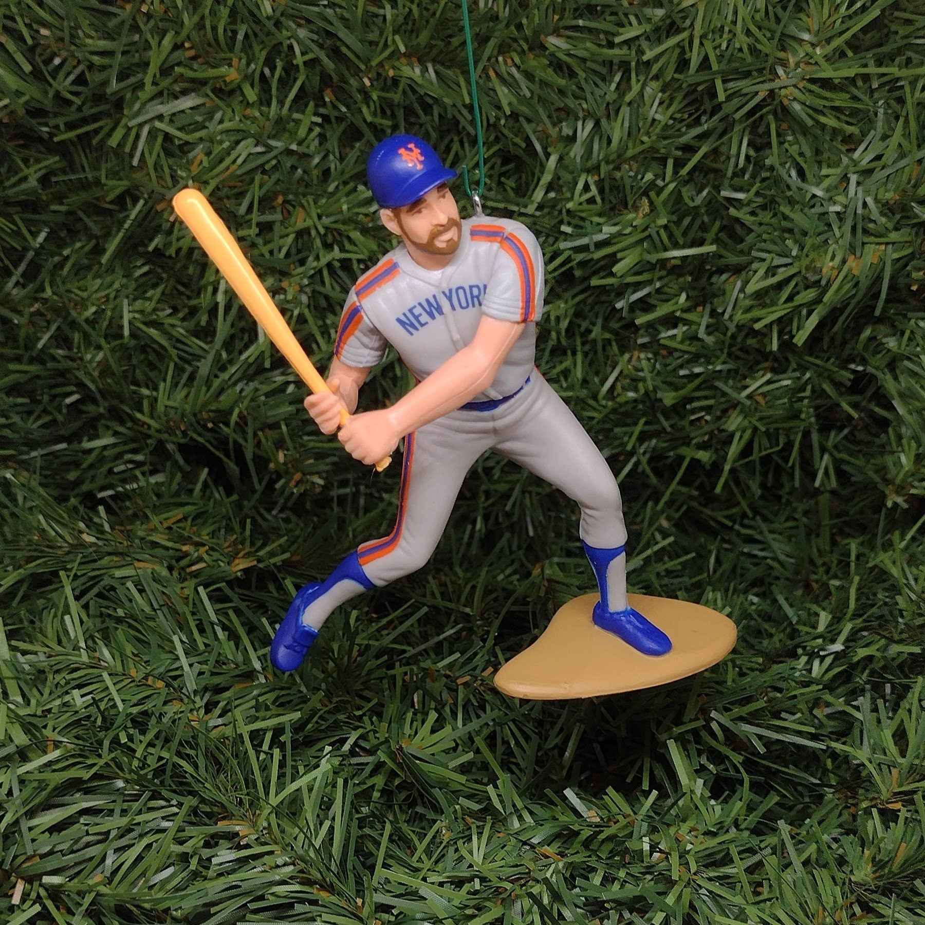 NEW YORK METS ornaments Christmas tree decoration Rey Ordonez Tom Seaver Howard Johnson Unique Gift Idea mlb baseball figure