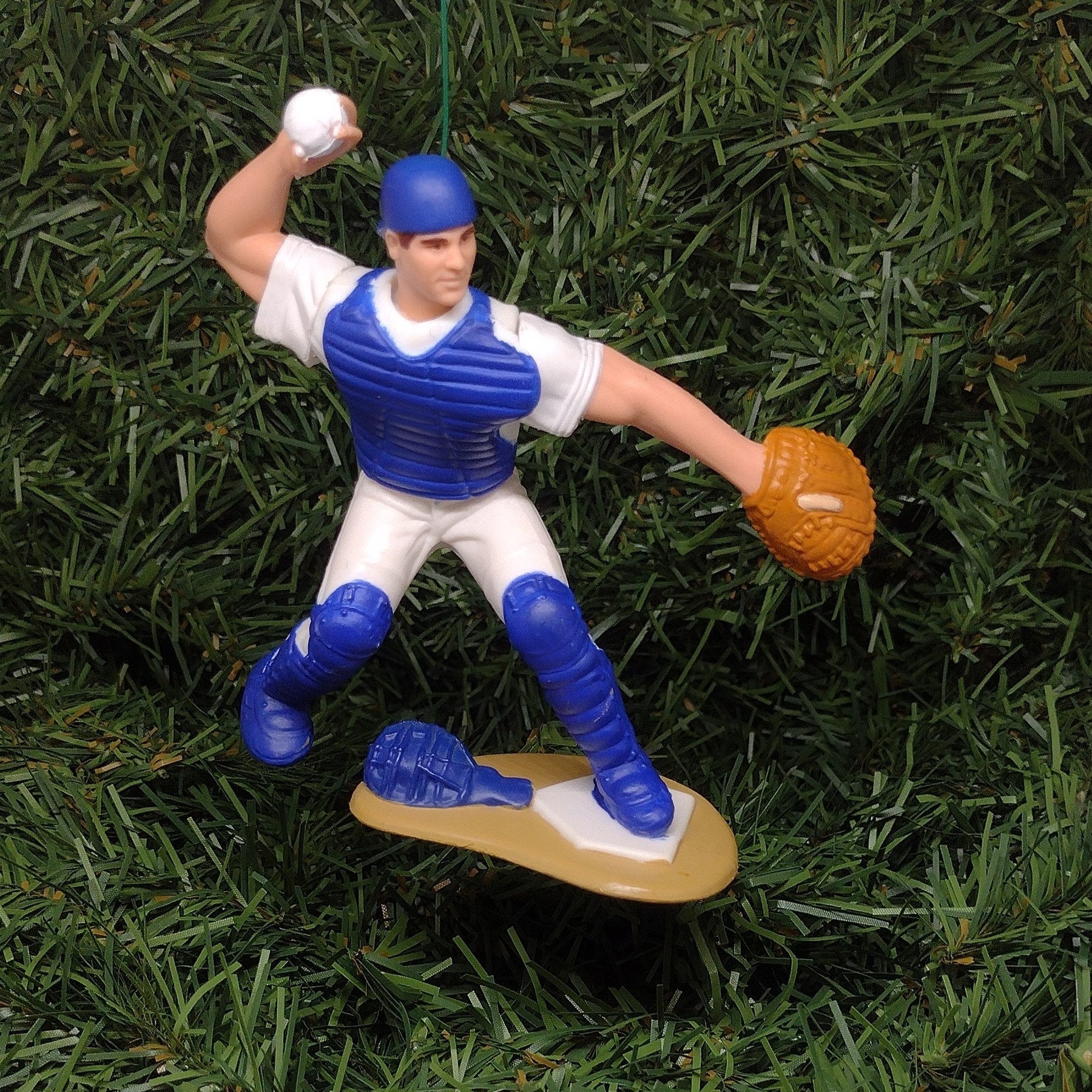 NEW YORK METS ornaments Christmas gift idea Howard Johnson/Gregg Jefferies/Dave Magadan Xmas tree decoration