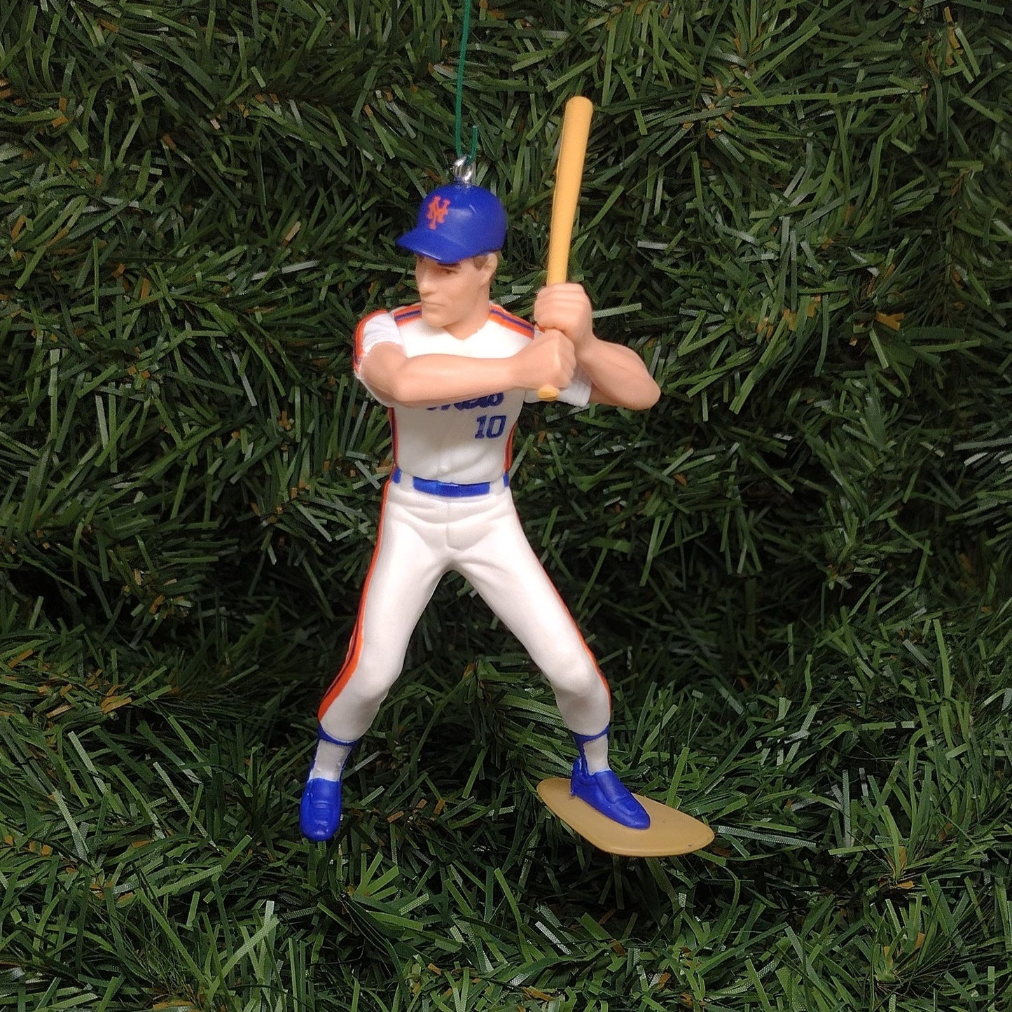 NEW YORK METS ornaments Christmas gift idea Howard Johnson/Gregg Jefferies/Dave Magadan Xmas tree decoration