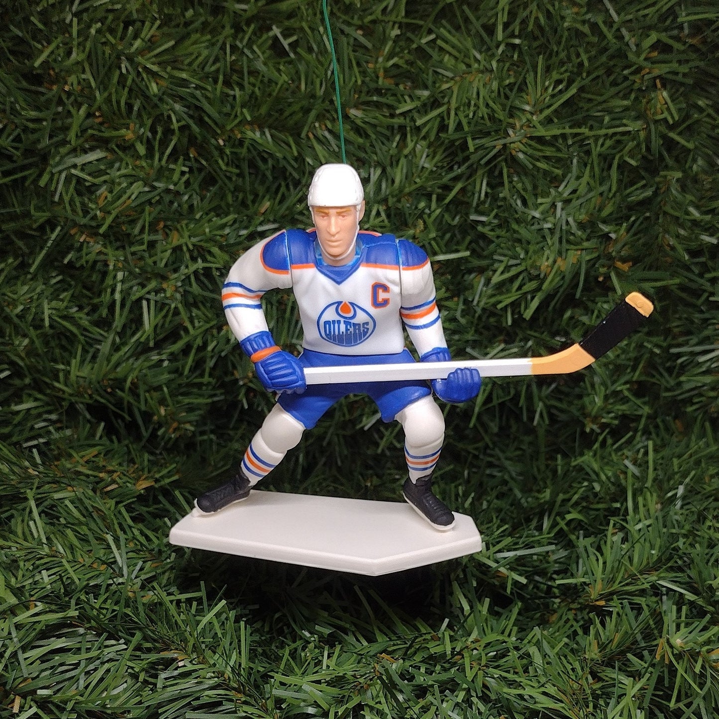 EDMONTON OILERS Ornament Wayne Gretzky Grant Fuhr Mark Messier Jason Arnott Mike Grier Christmas Tree Decoration NHL hockey