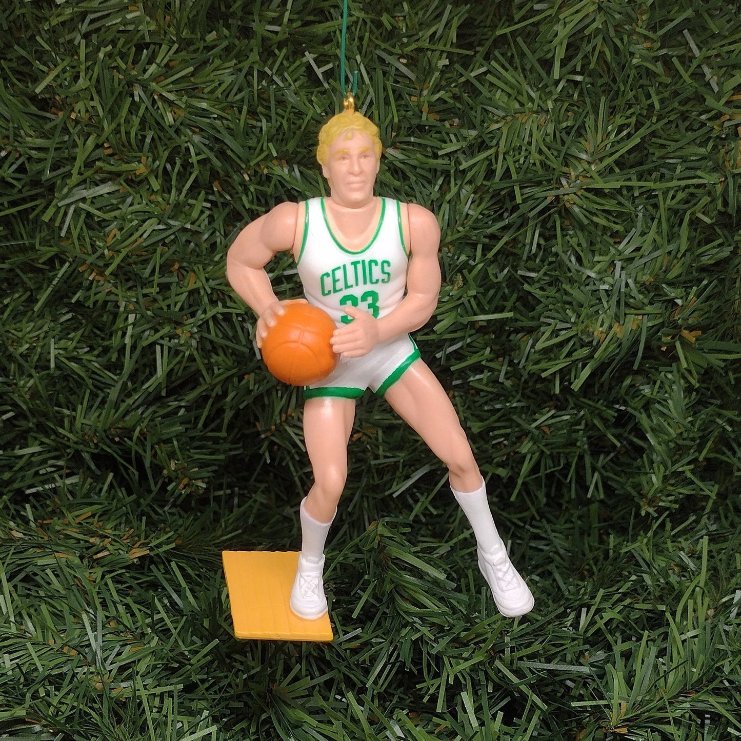 Larry Bird BOSTON CELTICS Ornament Christmas tree decoration NBA basketball figure unique Xmas gift idea