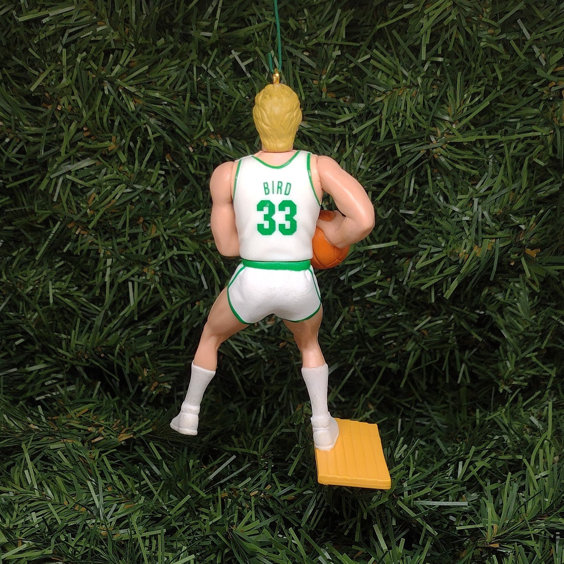 Larry Bird BOSTON CELTICS Ornament Christmas tree decoration NBA basketball figure unique Xmas gift idea