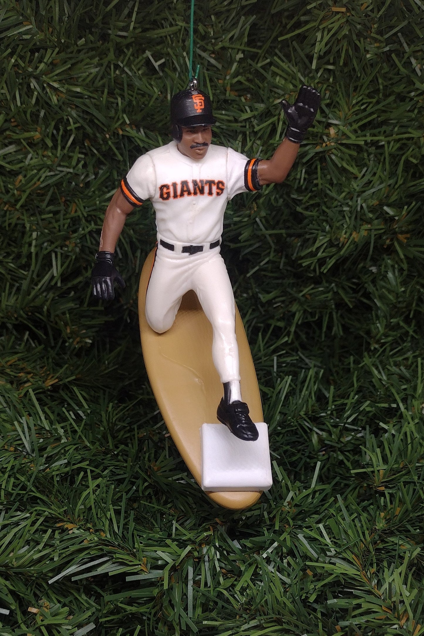 Barry Bonds SAN FRANCISCO GIANTS Christmas ornament mlb baseball xmas tree figure unique gift idea Giant ornament