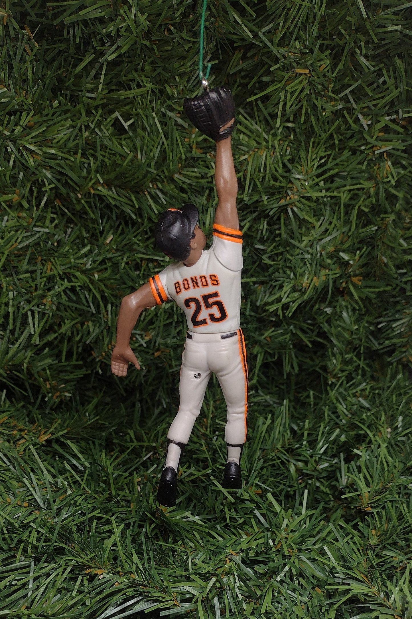 Barry Bonds SAN FRANCISCO GIANTS Christmas ornament mlb baseball xmas tree figure unique gift idea Giant ornament