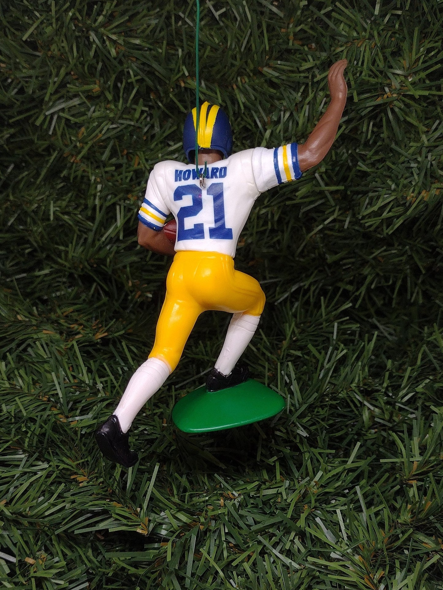 MICHIGAN WOLVERINES ornament Desmond Howard Christmas gift idea college football heisman trophy winner xmas tree decoration