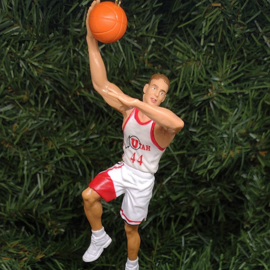UTAH UTES Christmas Ornament Gift Keith Van Horn NCAA Basketball Figure Xmas Decoration