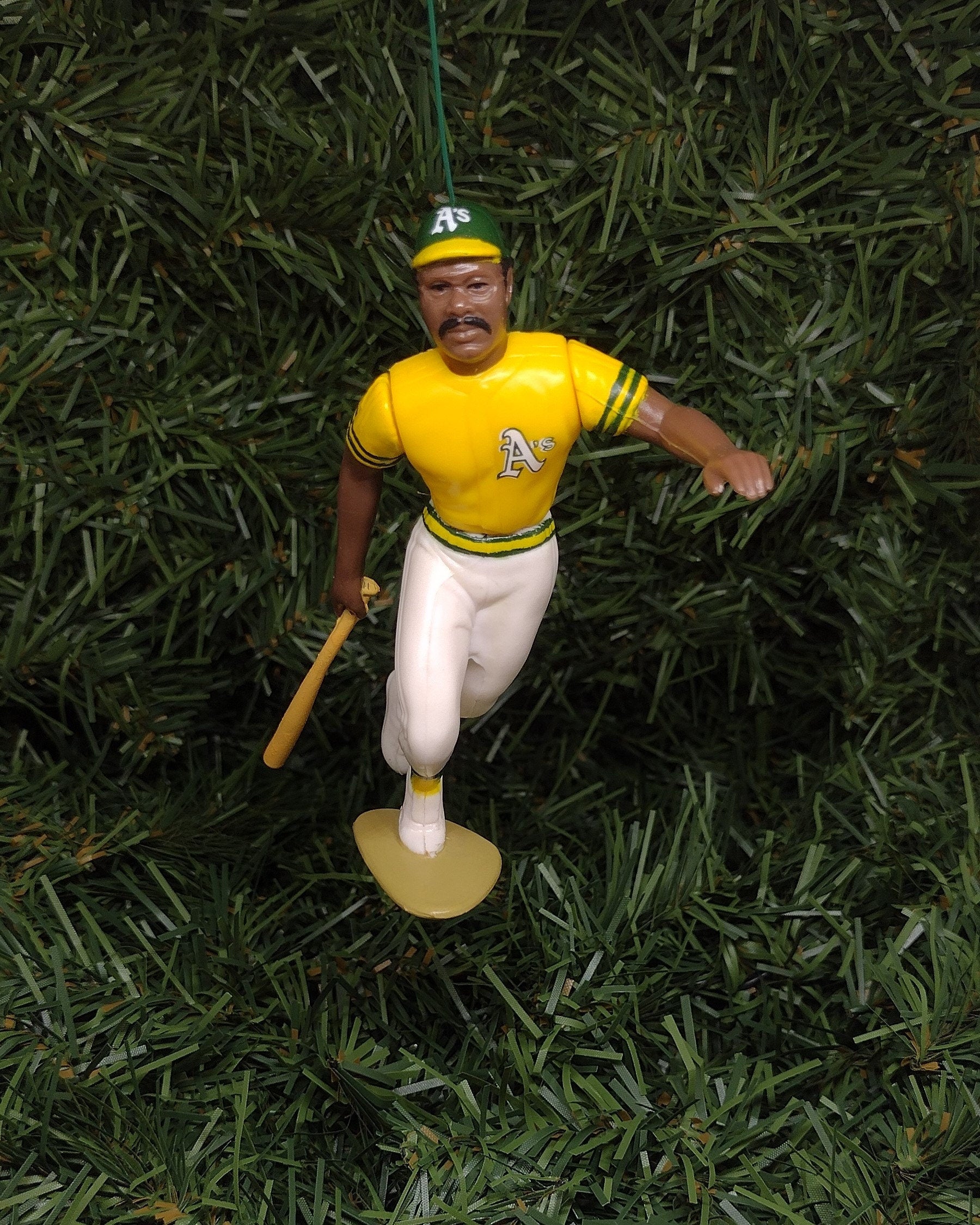 Reggie Jackson Oakland Athletics A's Ornament Christmas tree decoration unique Xmas gift idea MLB Baseball Figure World Series champ