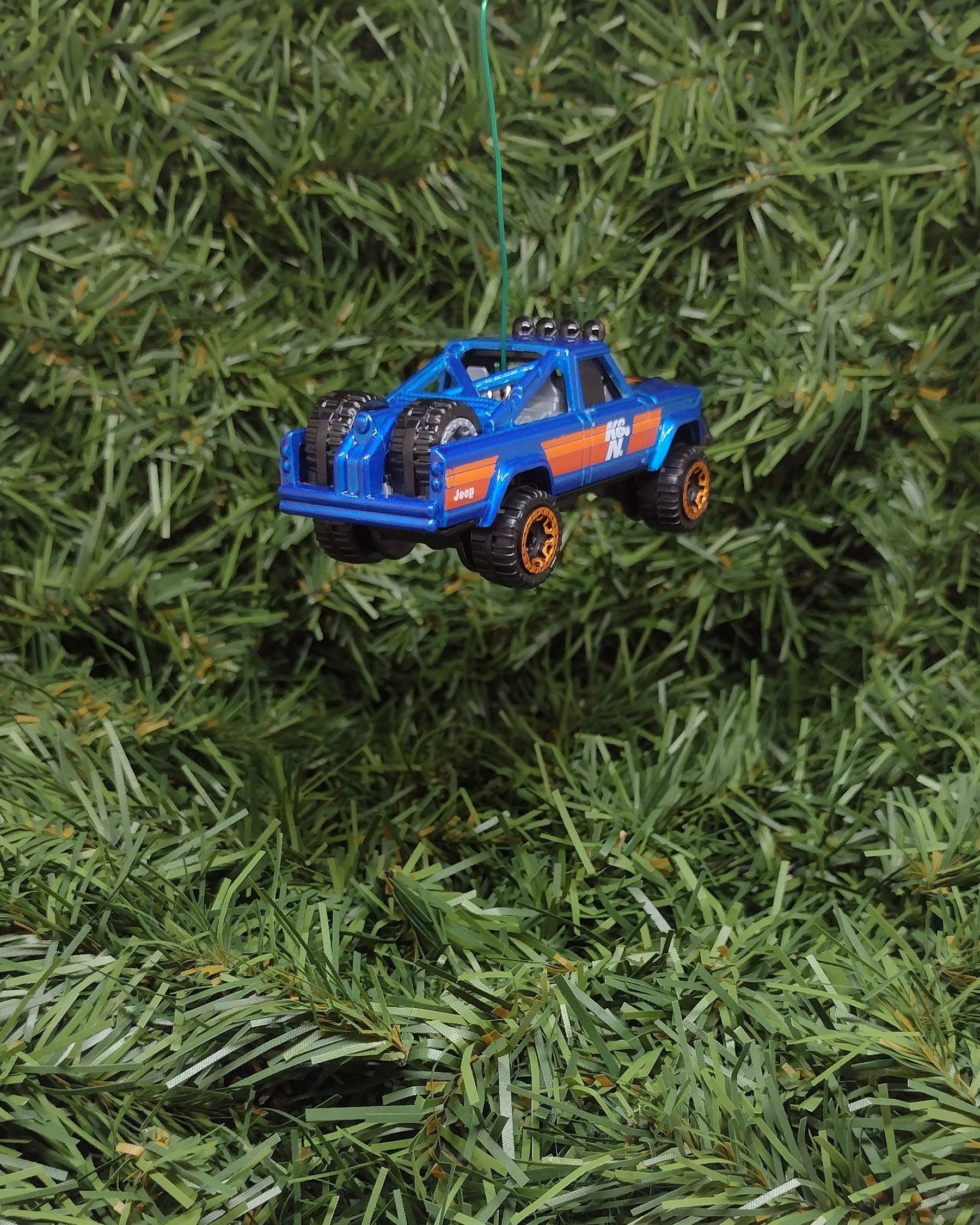 JEEP J10 TRUCK Ornament Christmas gift idea unique Xmas tree decoration 1973 4x4