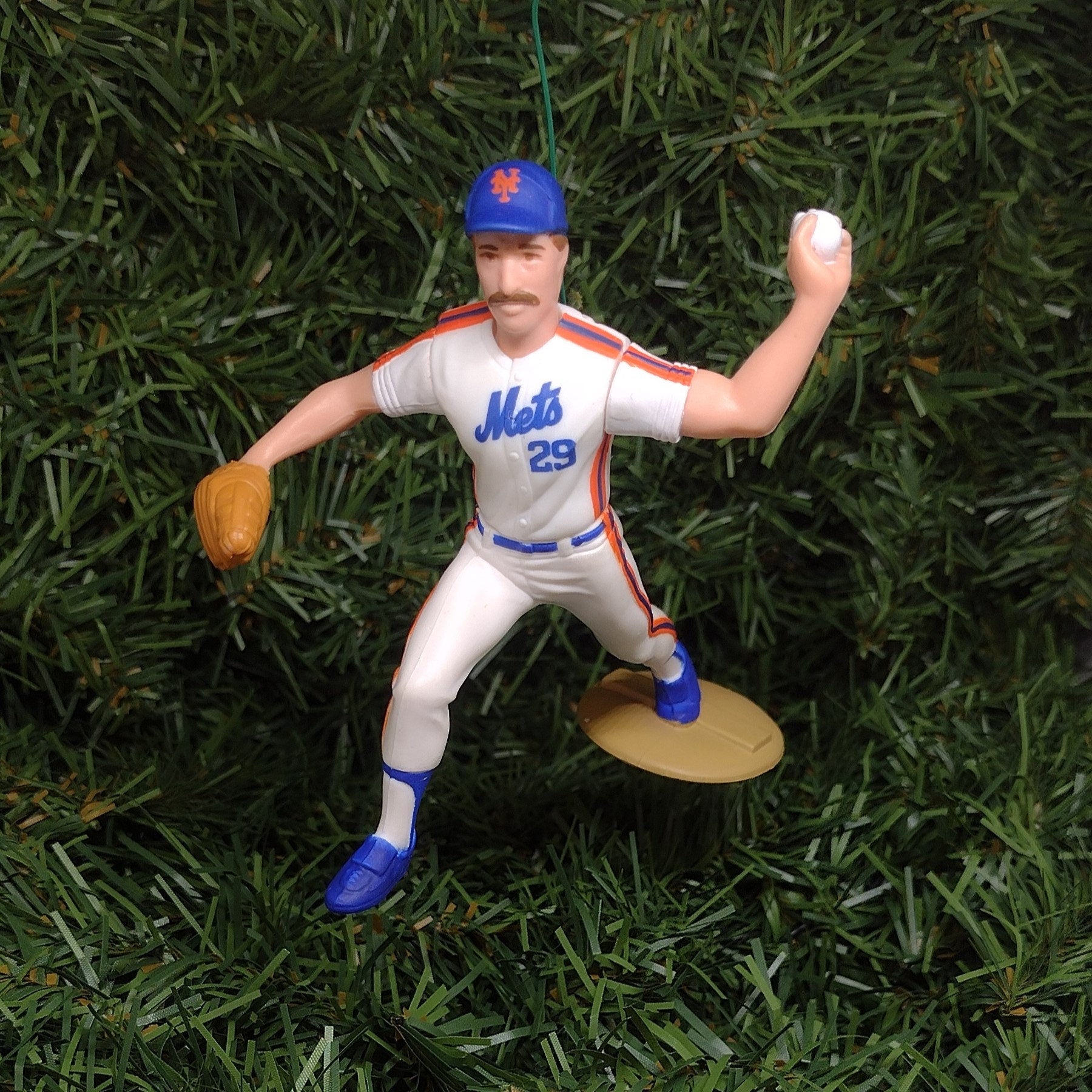 NEW YORK METS ornaments Christmas tree decoration Rey Ordonez Tom Seaver Howard Johnson Unique Gift Idea mlb baseball figure