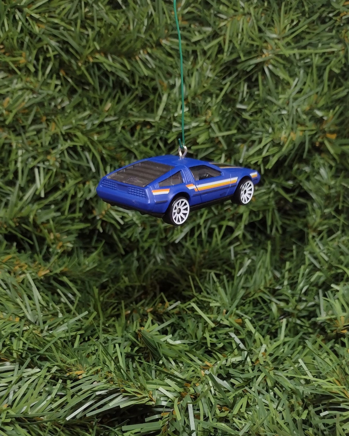 DMC DELOREAN Ornament Christmas gift idea unique Xmas tree decoration 1981-1983