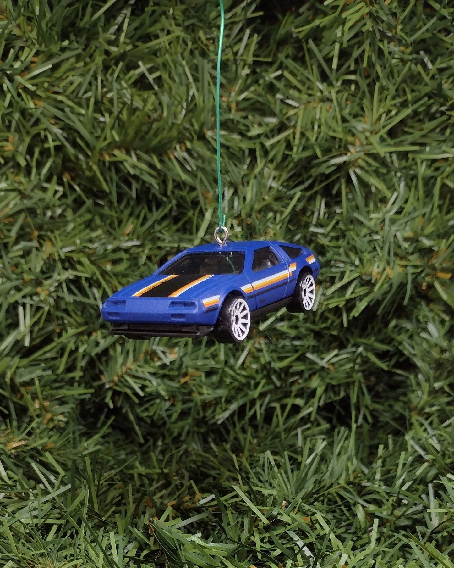 DMC DELOREAN Ornament Christmas gift idea unique Xmas tree decoration 1981-1983