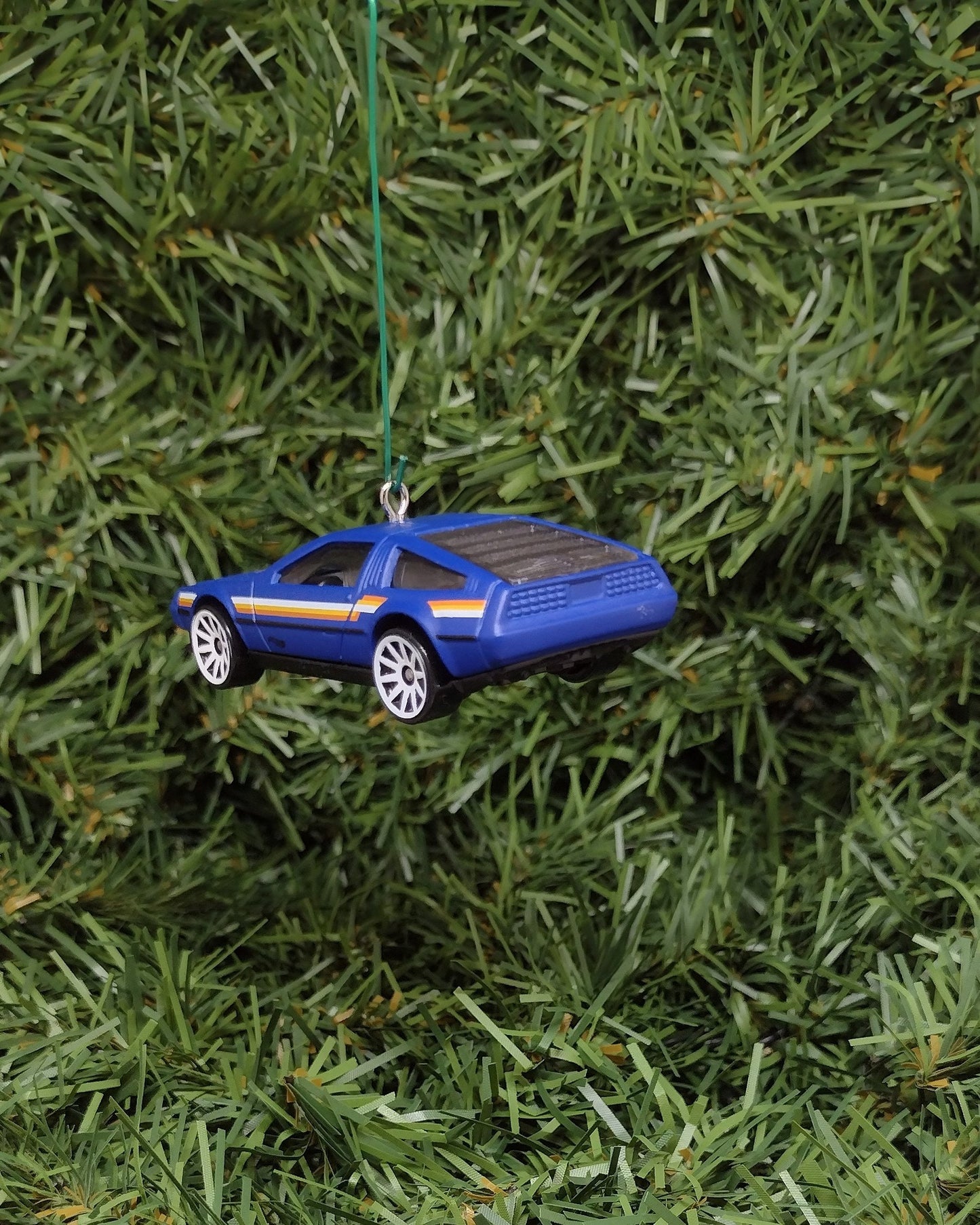 DMC DELOREAN Ornament Christmas gift idea unique Xmas tree decoration 1981-1983