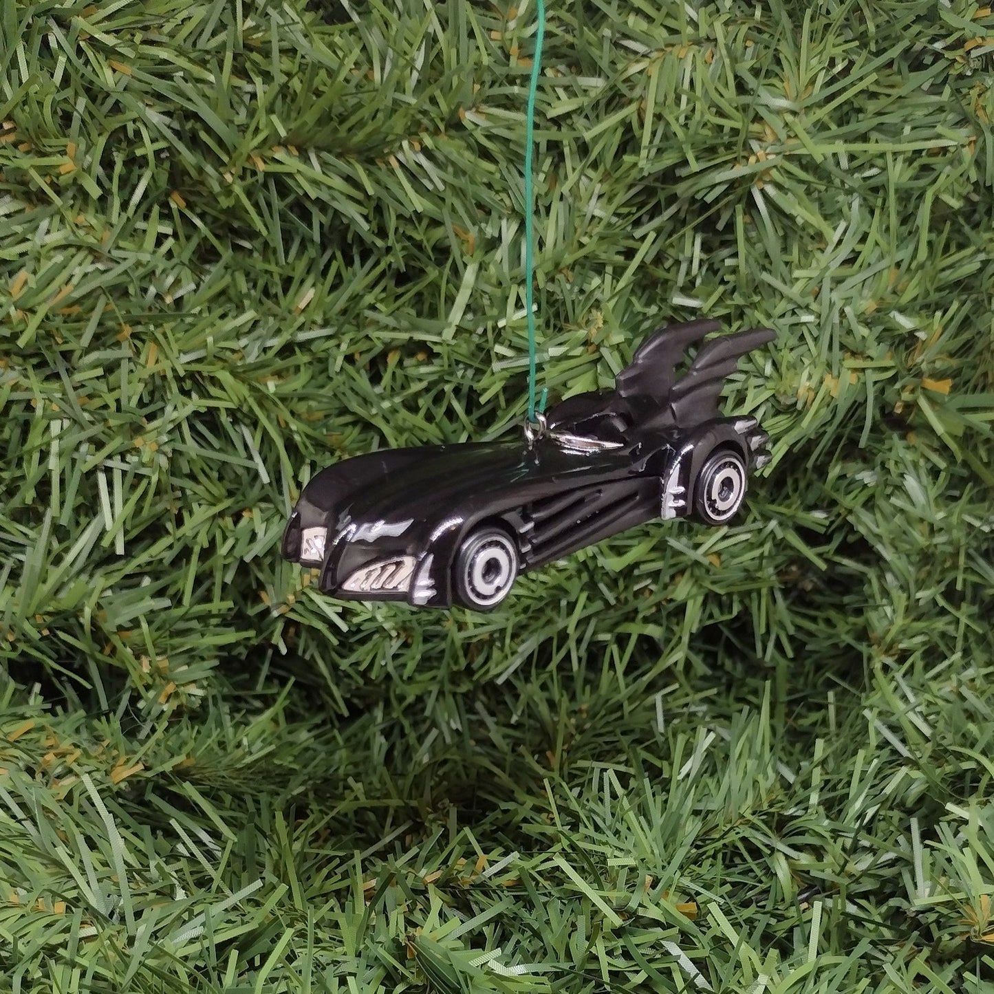 Batman Batmobile Ornament Christmas tree decoration fun automotive unique xmas idea black