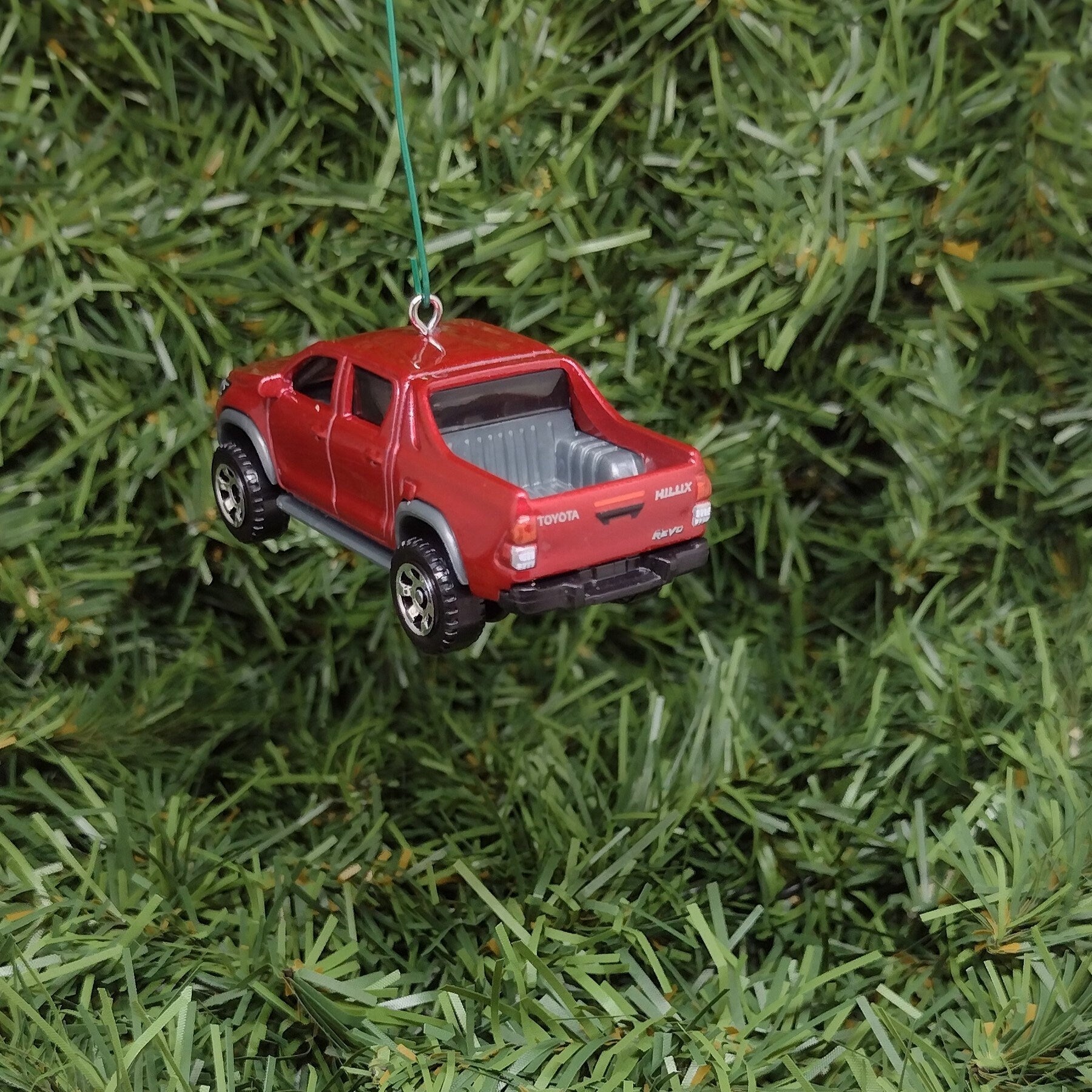 TOYOTA HILUX Ornament Christmas Tree Decoration unique gift idea 2015 to 2024 pickup truck Revo xmas present