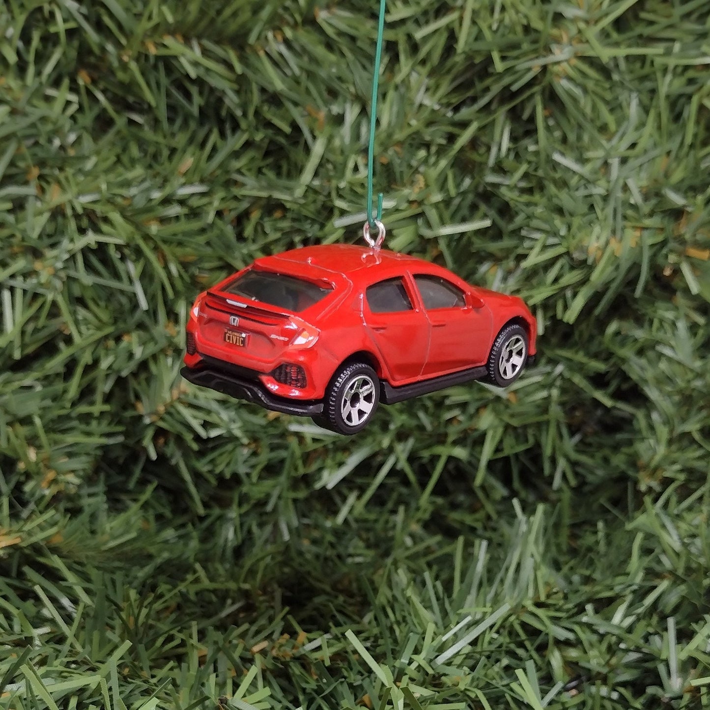 HONDA CIVIC Christmas ornament 2017 Hatchback Unique gift idea Xmas tree decoration 2016-2021 models